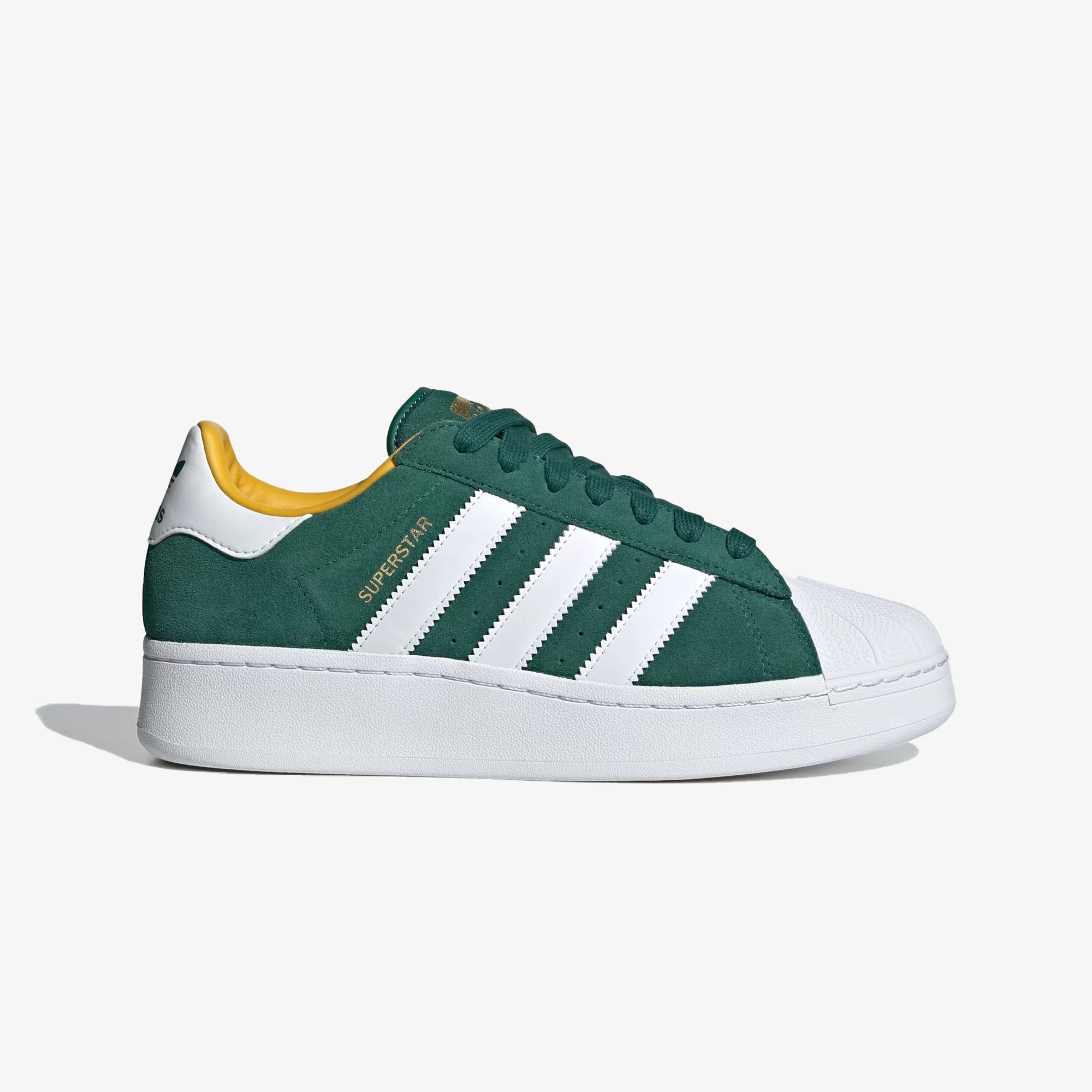 Adidas Originals | SUPERSTAR XLG { CGRENN/FTWWHT/BOGOLD - view 6