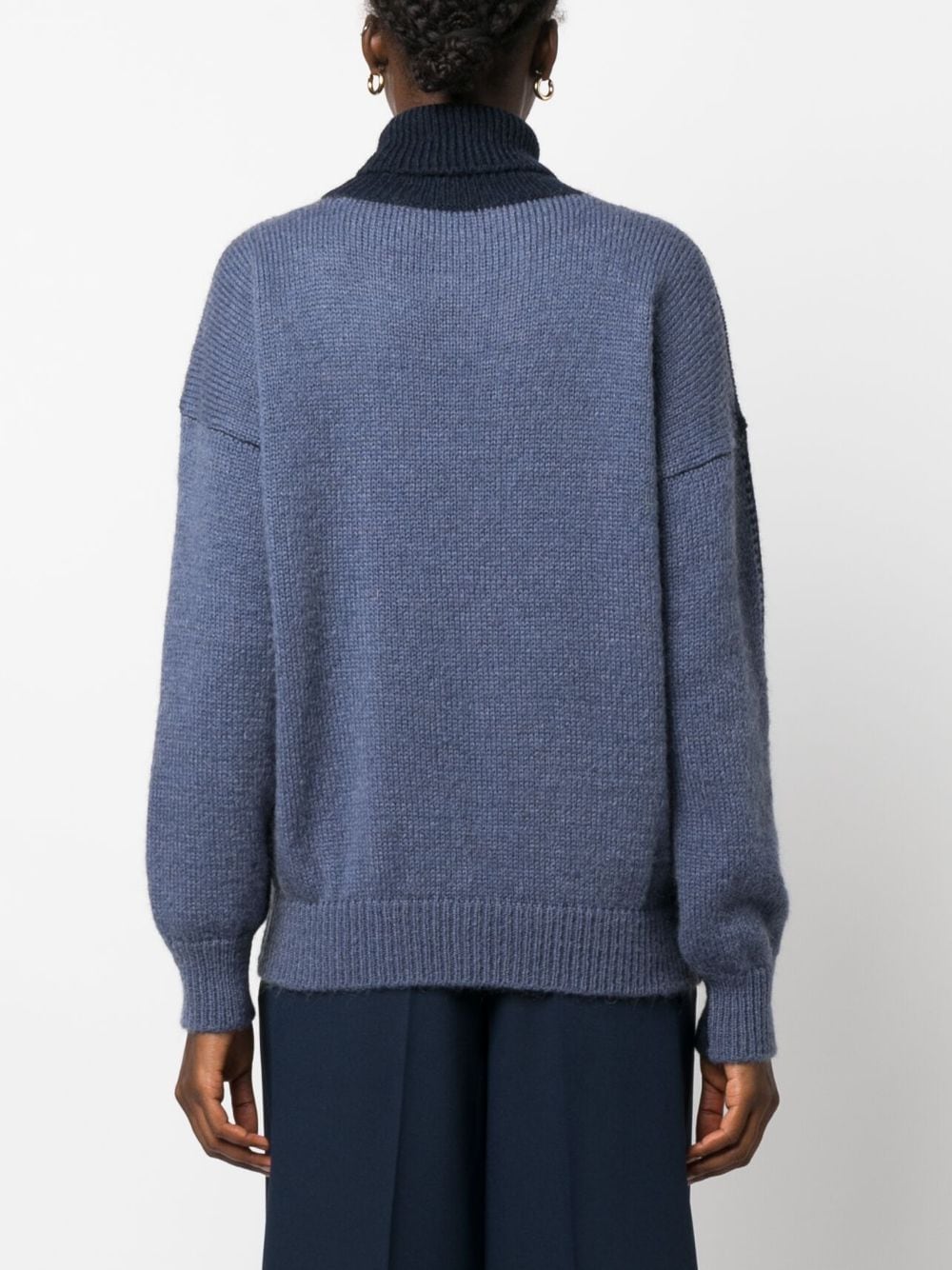 Alysi Mohair wool turtleneck sweater - view 5
