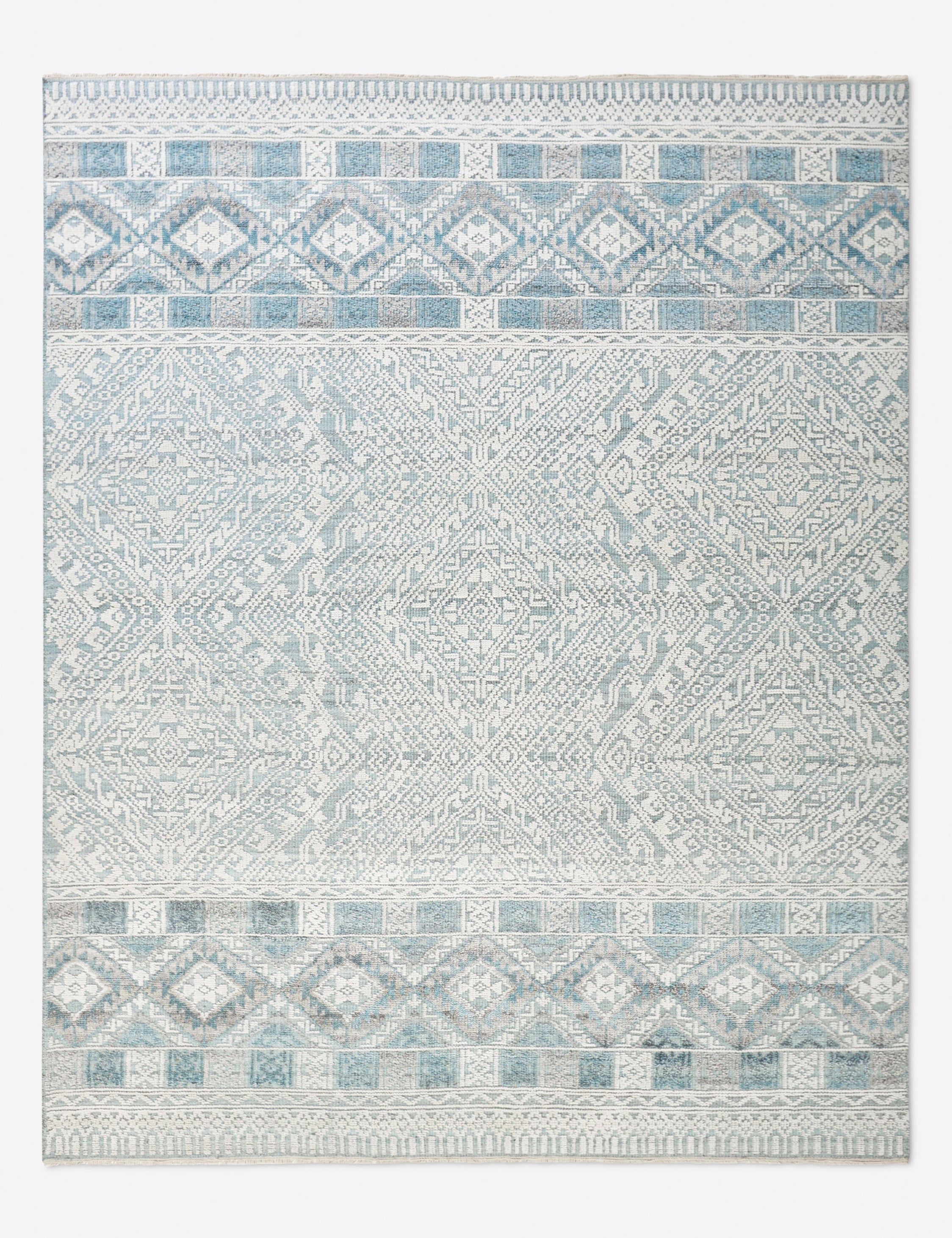 Lulu and Georgia Cosette Hand-Knotted Rug – Blue