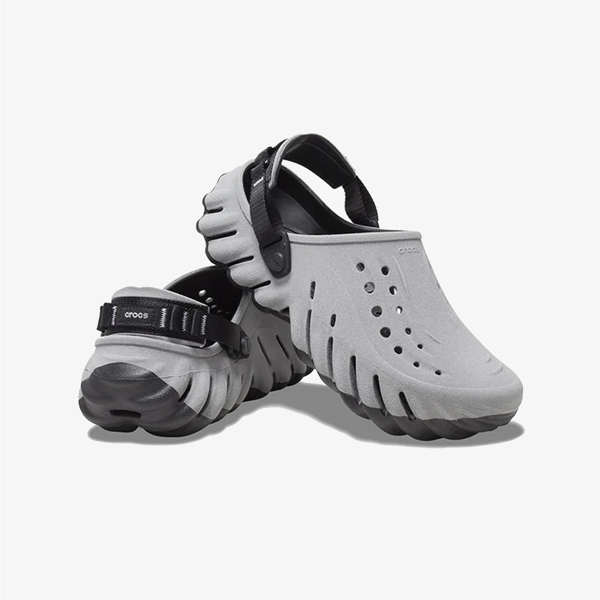 Crocs | ECHO REFLECTIVE CLOG { BLACK/REFLECTIVE