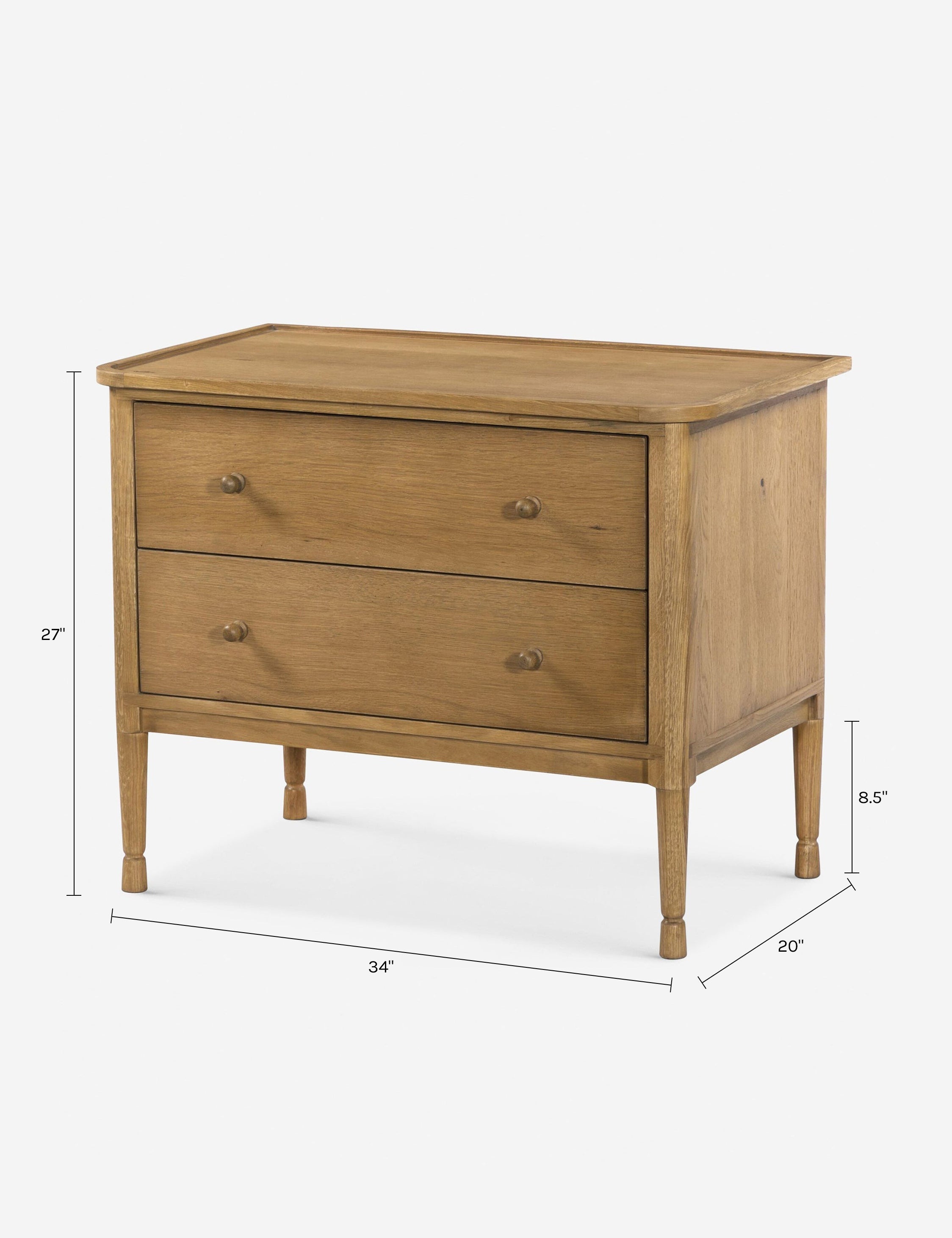 Lulu and Georgia Franny Nightstand by Amber Lewis x Four Hands - view 22