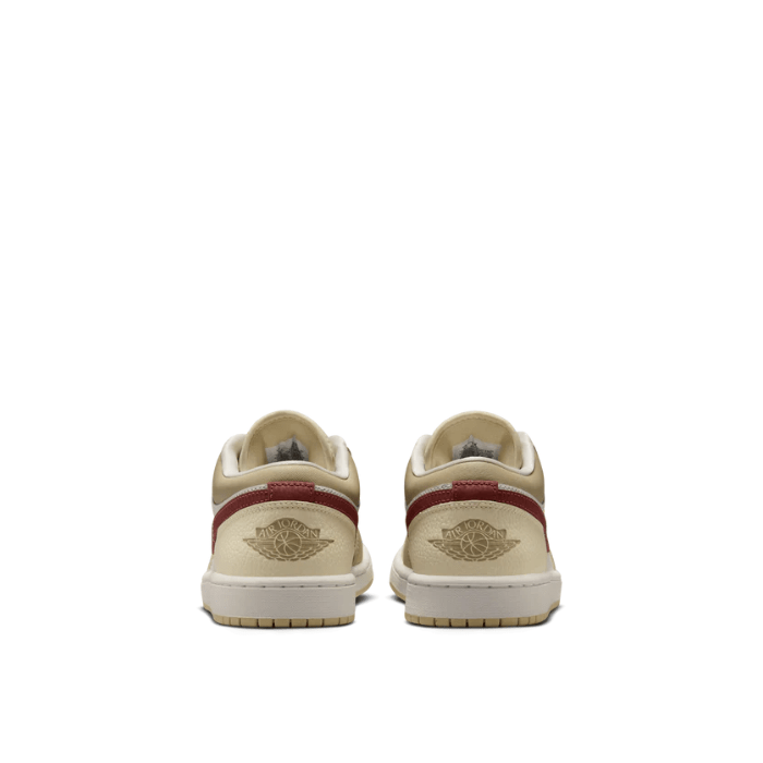 HYPE ELIXIR Air Jordan 1 Low Women's Light Khaki Red Sepia - view 2