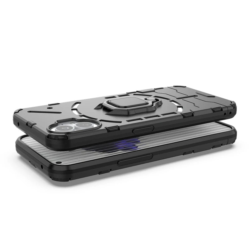 Million Cases Shock Lock Armor Magnetic Ring Holder Case - Nothing - view 7
