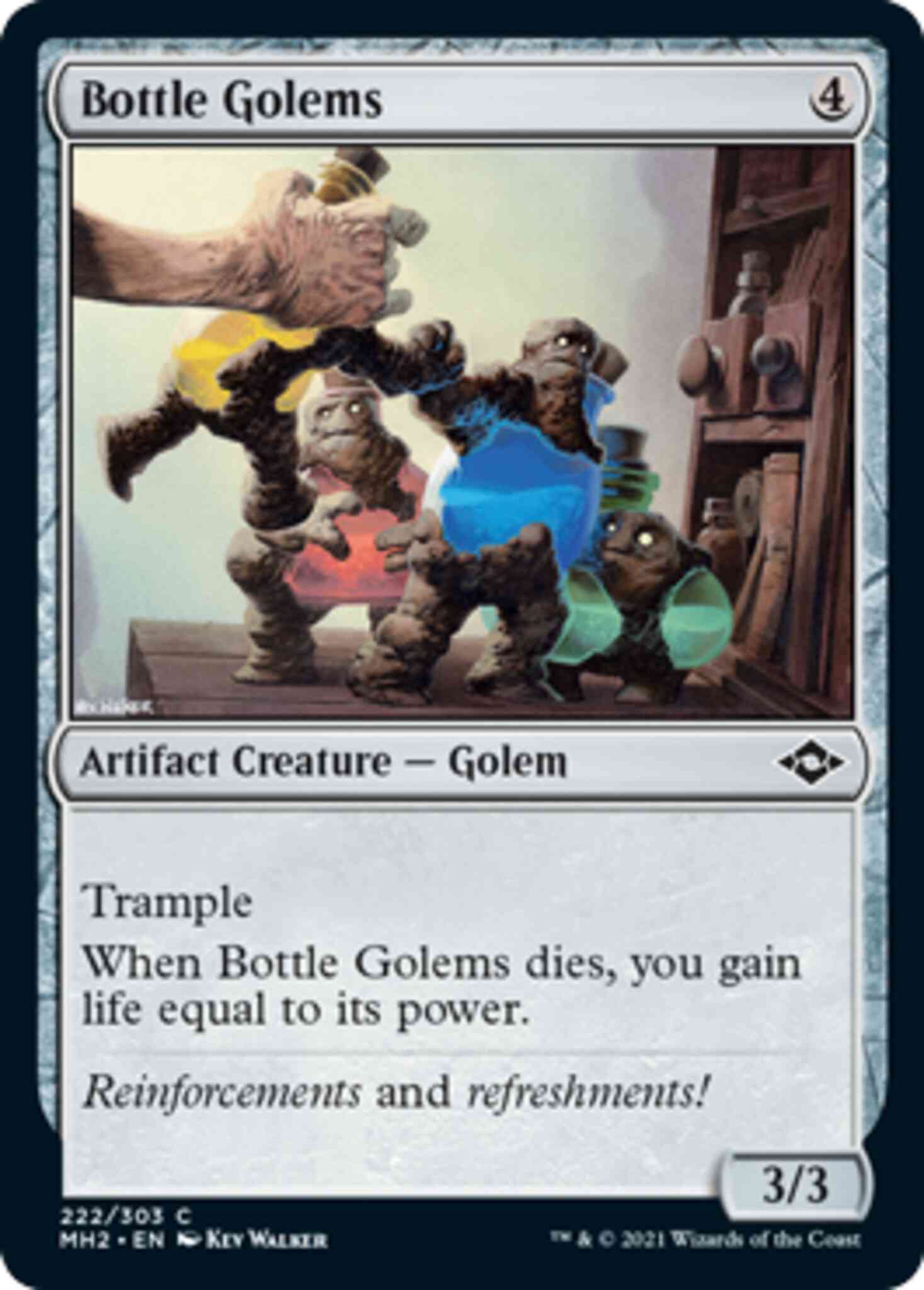 Bottle golems 222 – Magic Bottle Golems [222] [Modern Horizons 2] [Non-Foil]