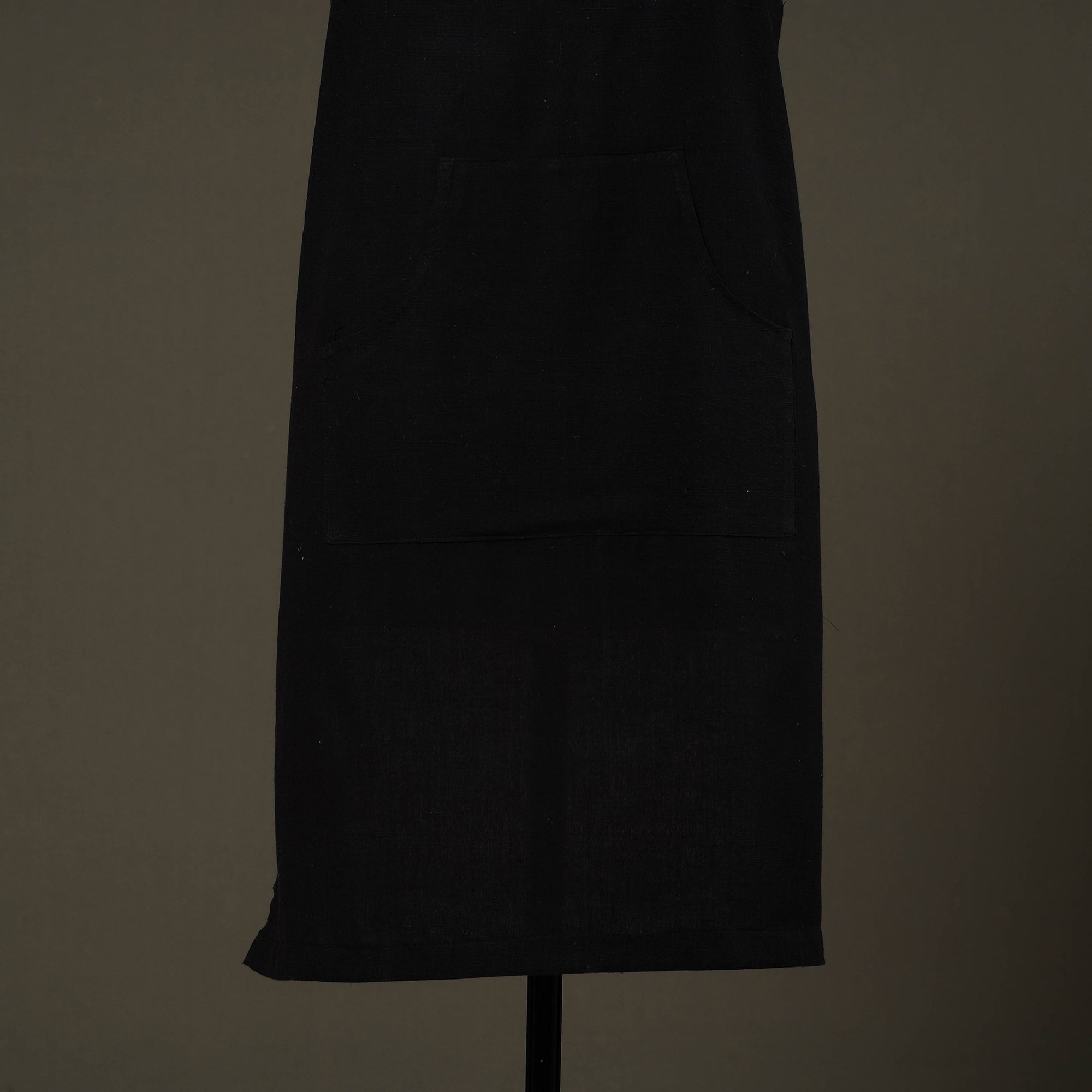 JALPARI Black - Jhiri Handloom Cotton Apron with Pocket 39 - view 2