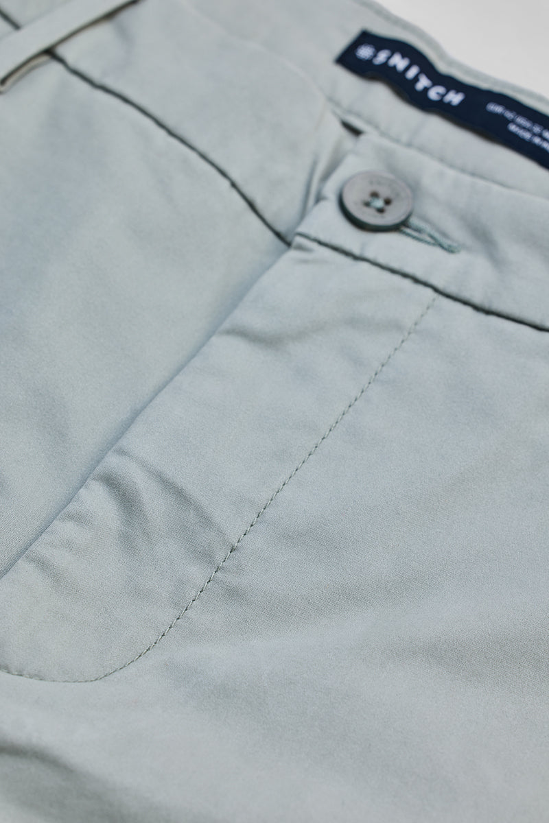 SNITCH Grey Slim Fit Trousers - view 2