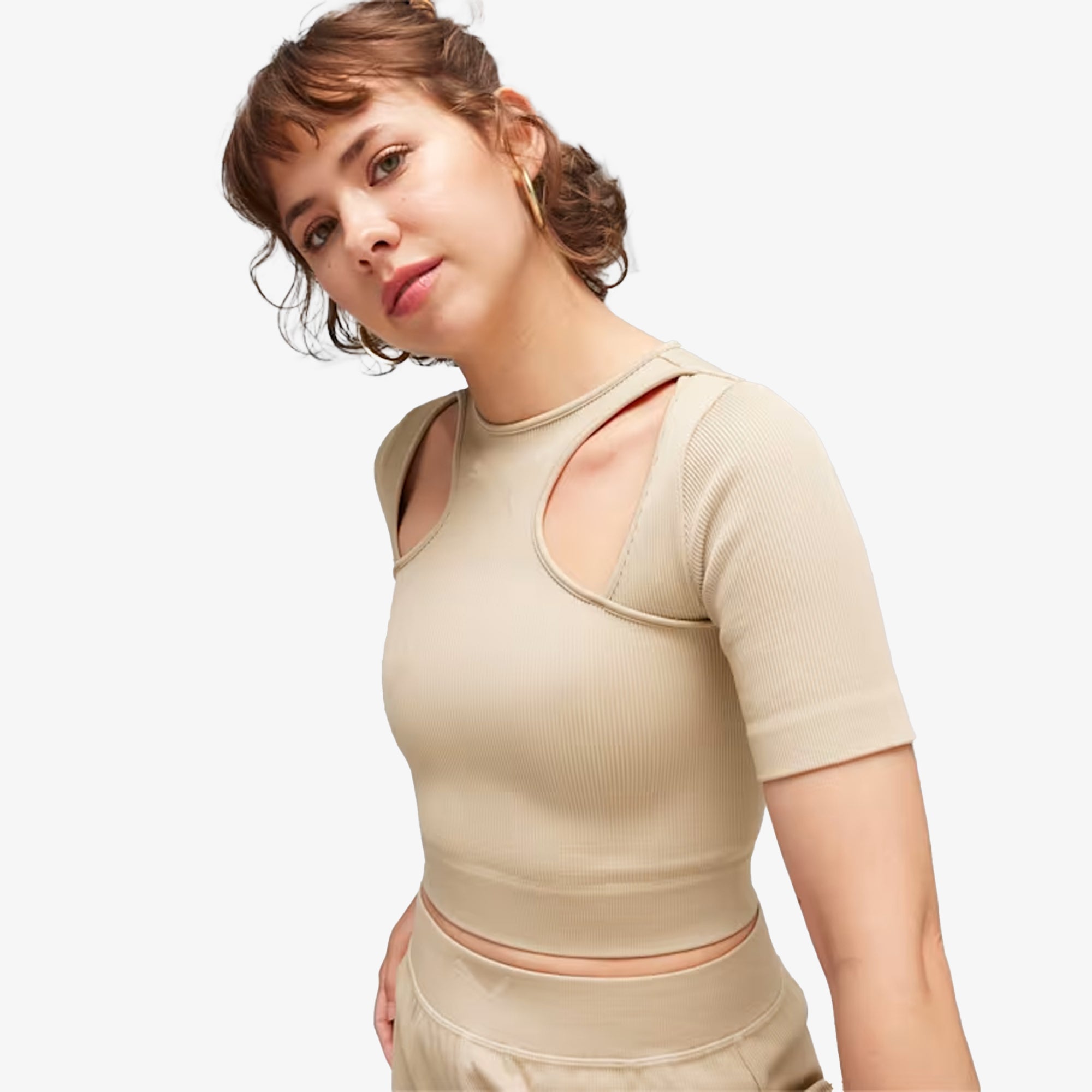 Puma | DARE TO MUTED MOTION TEE { PUTTY