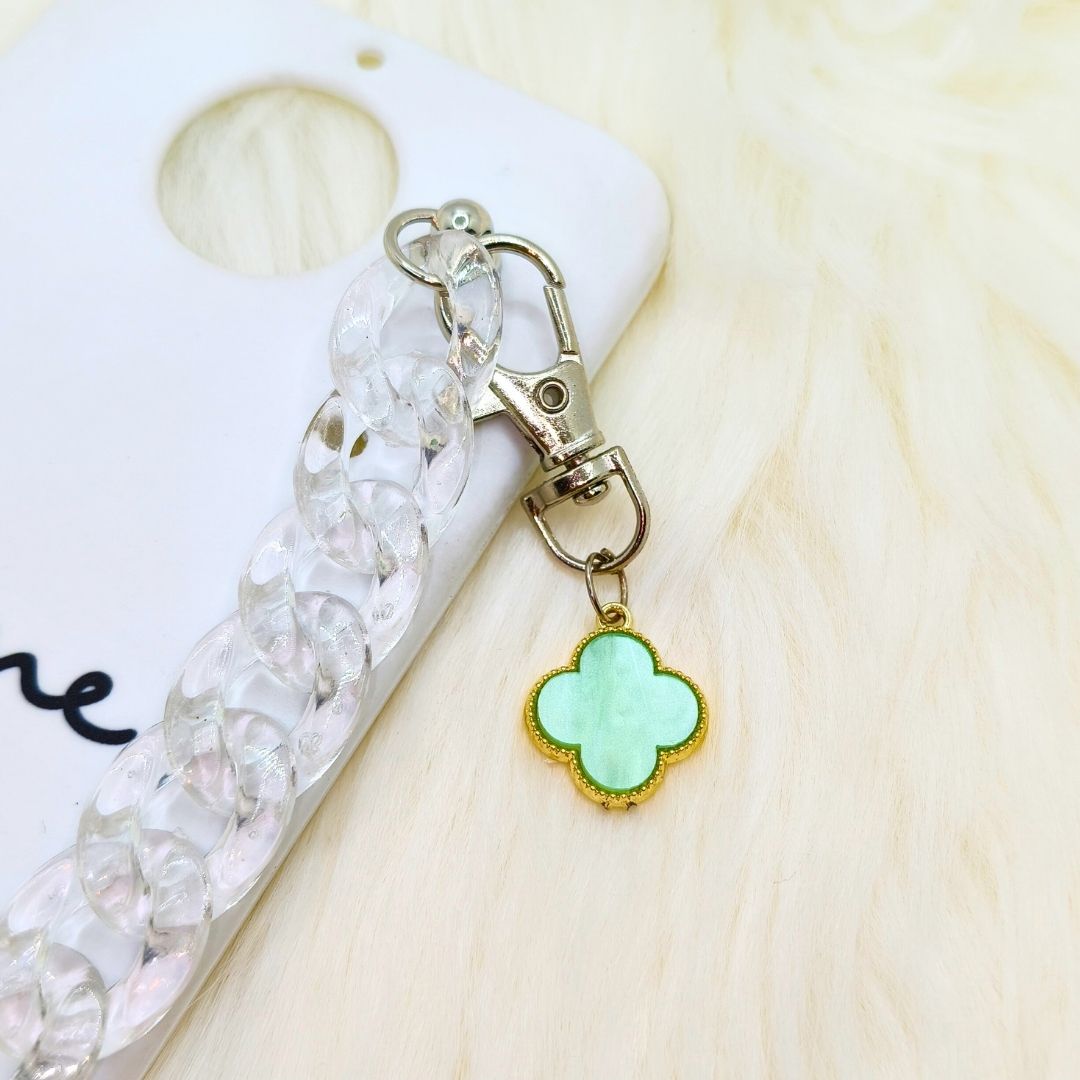 Casebasket Peony Mist Phone Charm