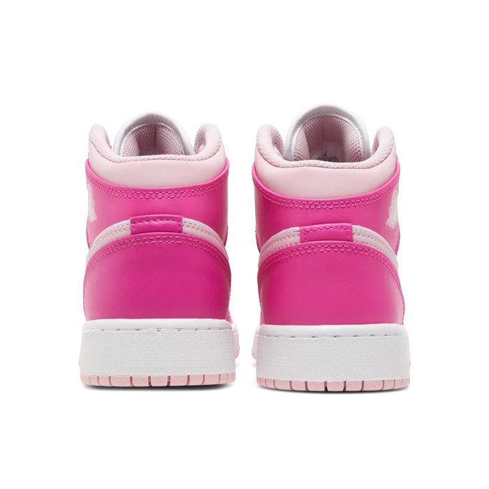 HYPE ELIXIR Air Jordan 1 Mid GS Fierce Pink - view 3