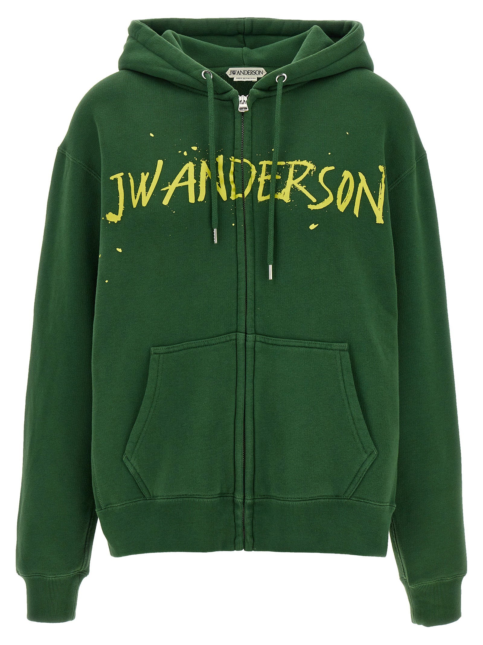 J w anderson – J.w.anderson Printed Hoodie – 100% cotton