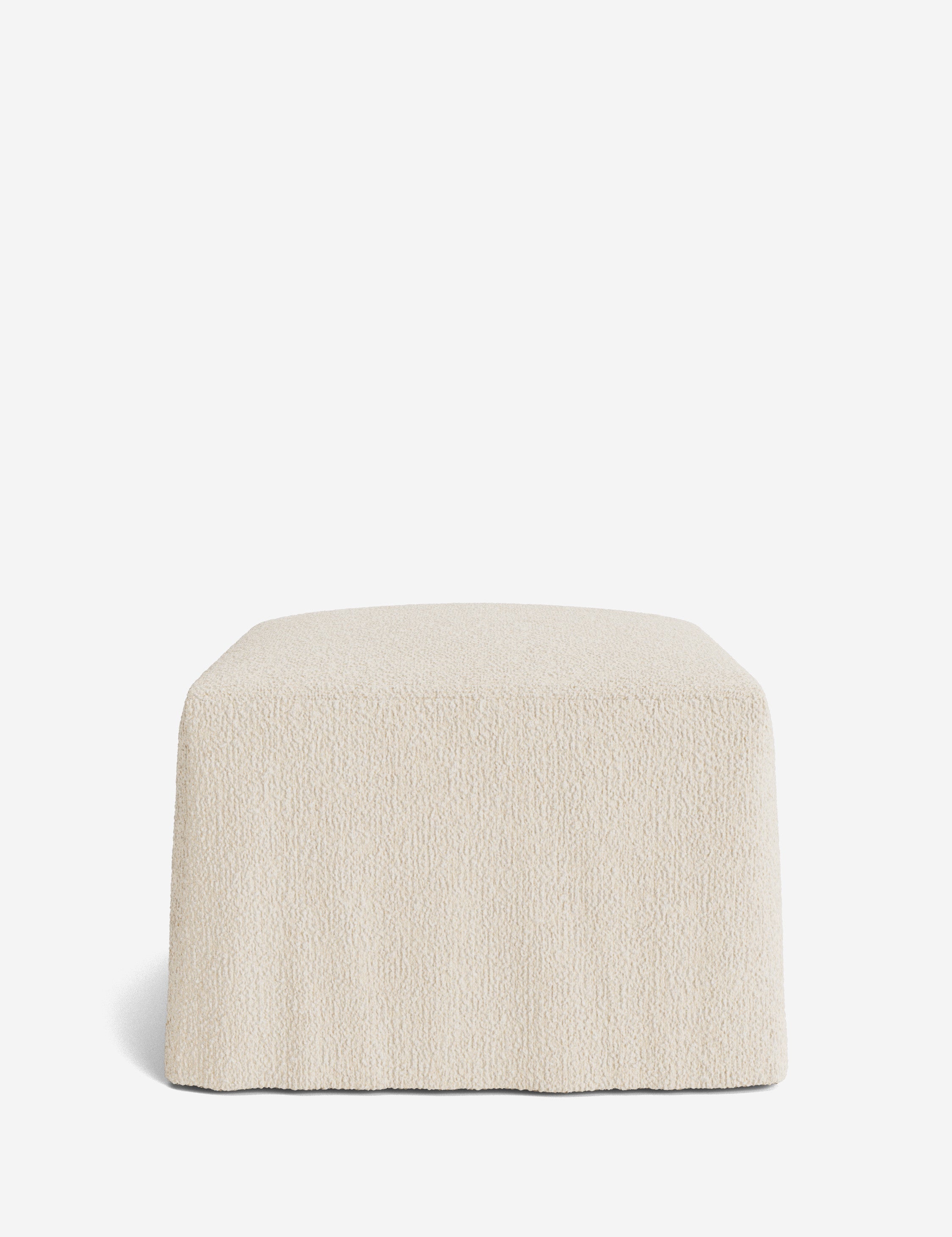 Lulu and Georgia Portola Slipcover Ottoman - view 124