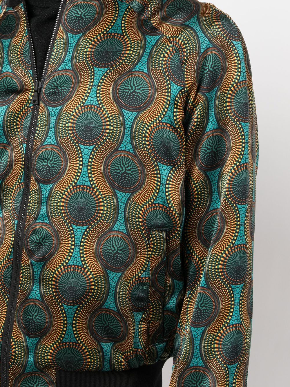 Ozwald Boateng Printed silk bomber jacket - view 2
