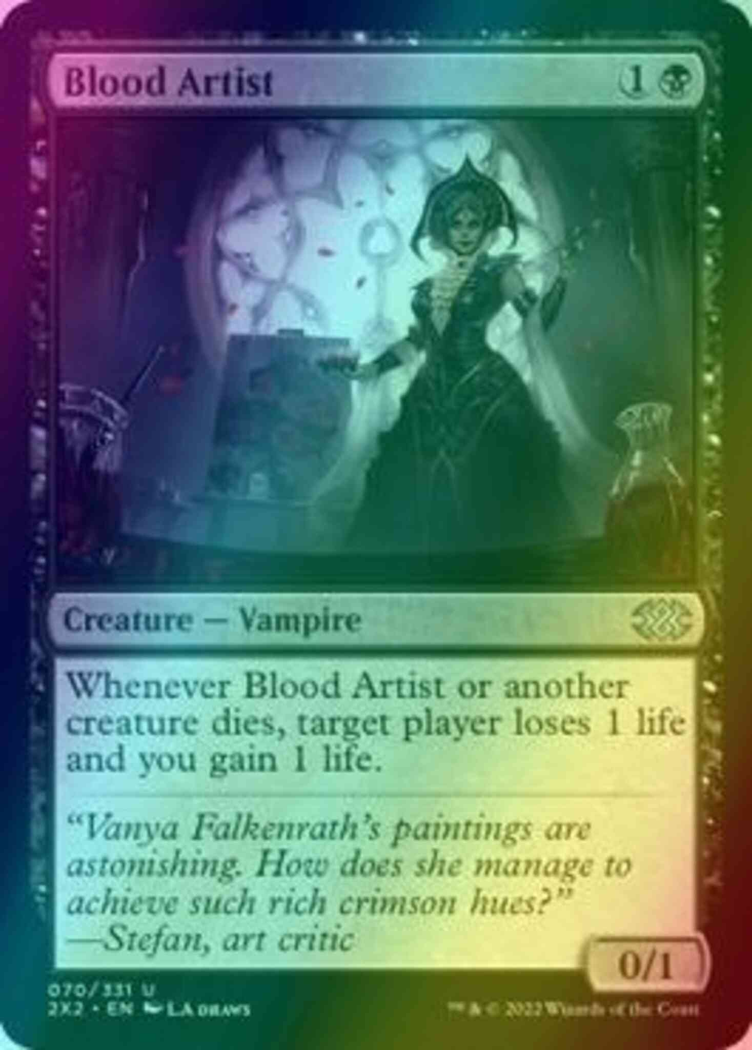 Blood artist 70 – Magic Blood Artist [70] [Double Masters 2022] [Foil]