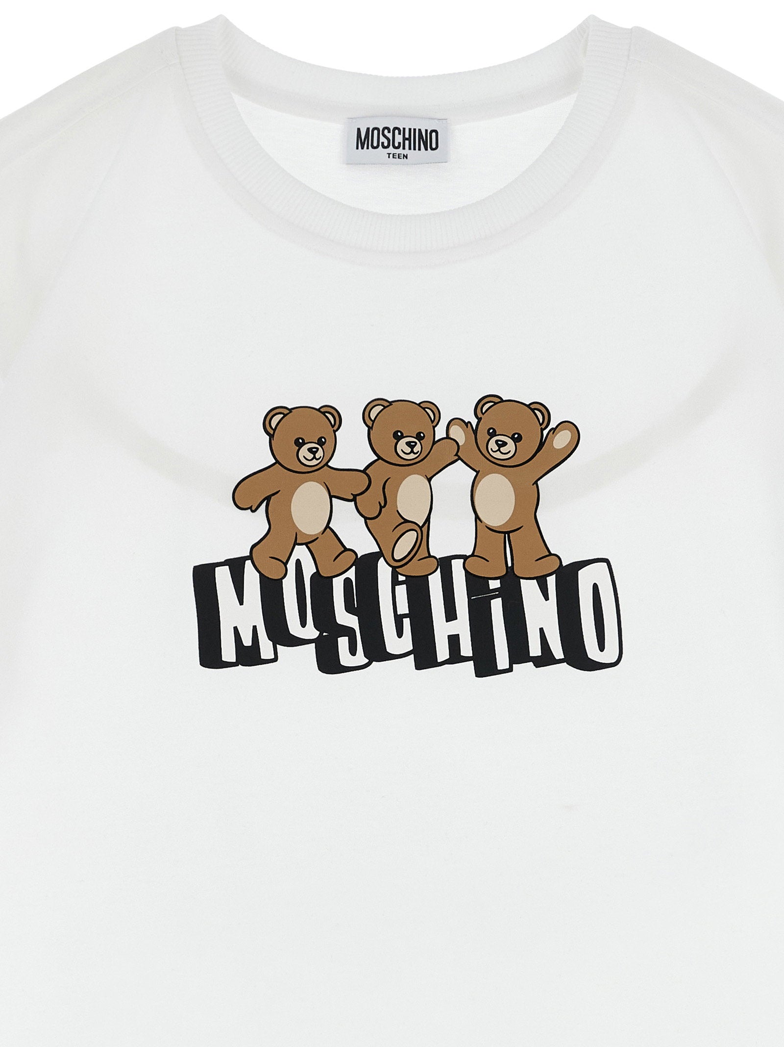 Moschino Kid Teen Moschino Teddy Bear T-shirt + Bermuda Suits - view 3