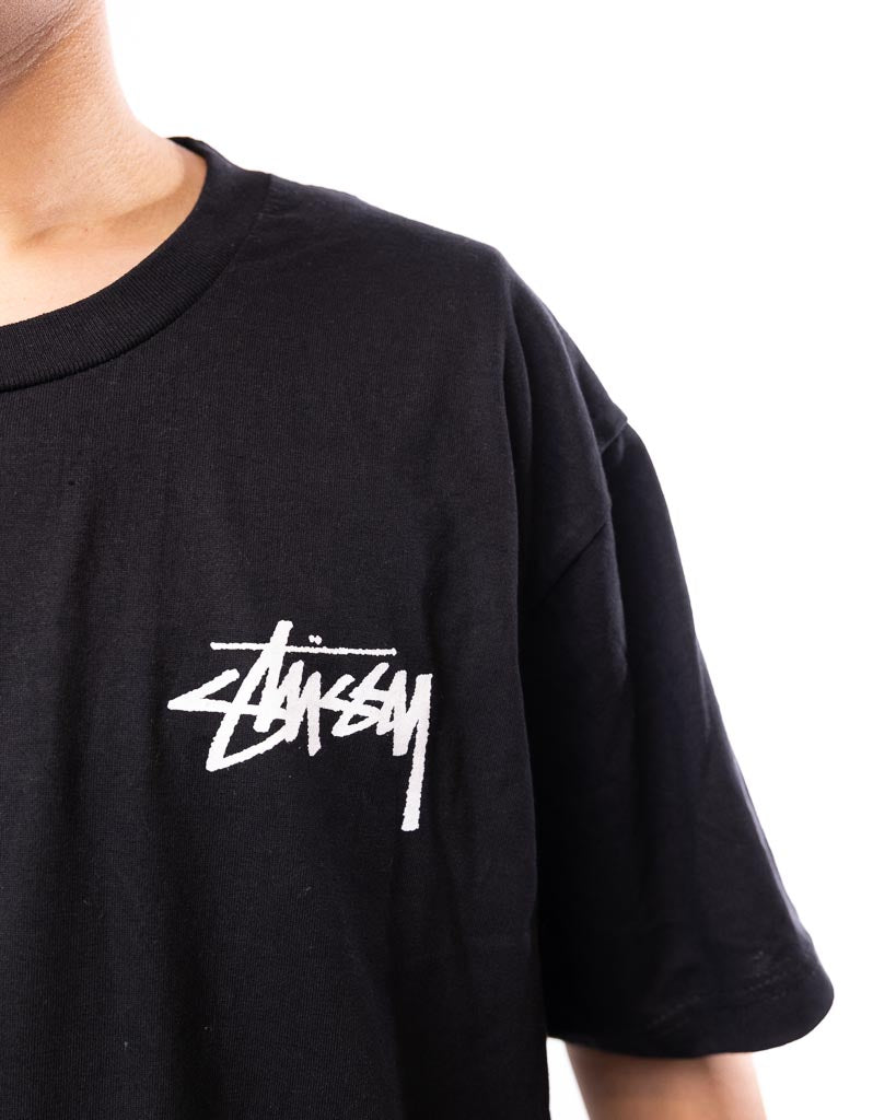 Stussy Unisex Black Sara T-Shirt - Black - view 5
