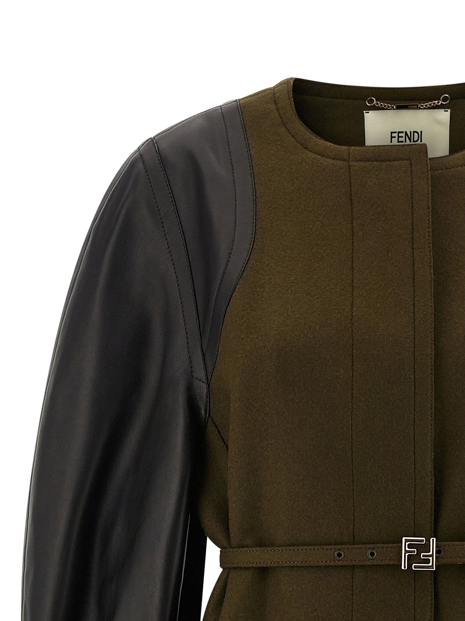 Fendi Wool Felt Coat – 100% viscose - view 4