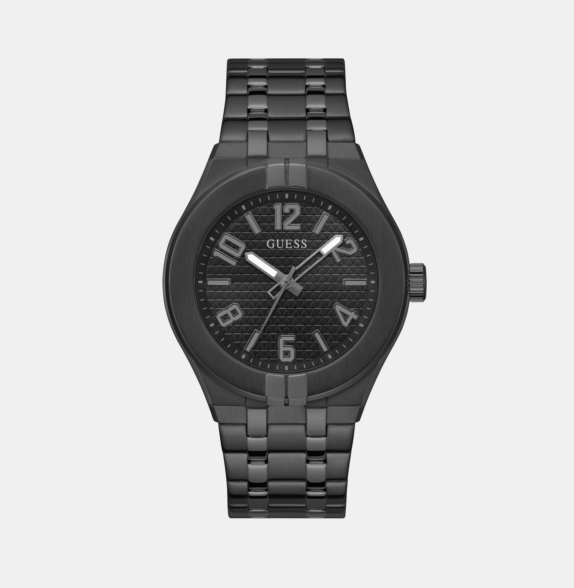 Guess Escape Men Quartz Black Dial Analog Stainless Steel Watch GW0661G3
