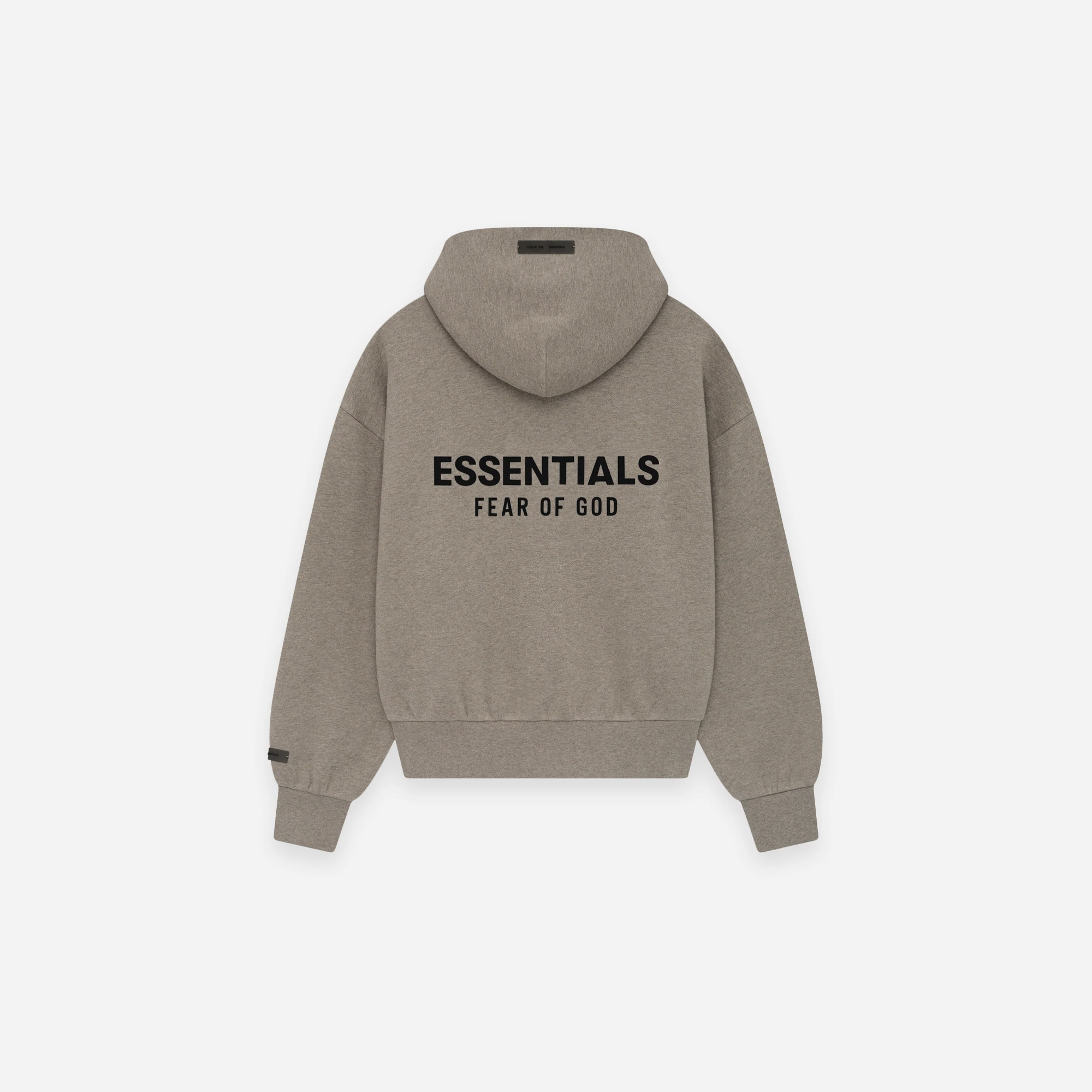 Fear Of God Essentials SS25 Classic Full Zip Up Hoodie Homestead Heather - view 3