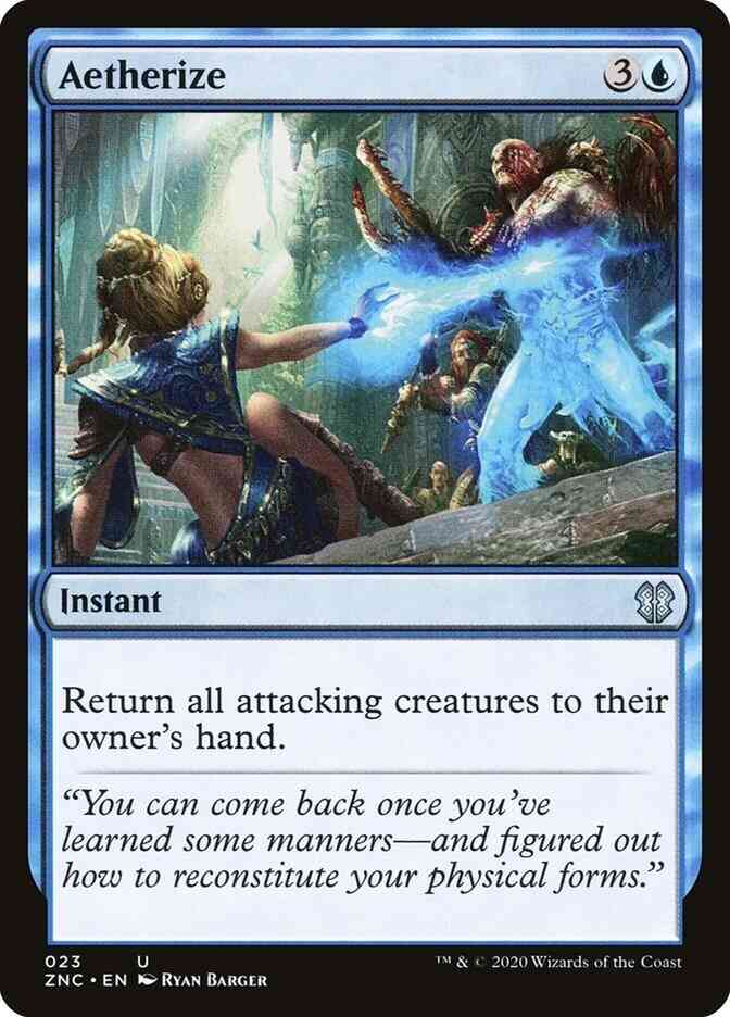 Aetherize 23 zendikar – Magic Aetherize [23] [Zendikar Rising Commander] [Non-Foil]