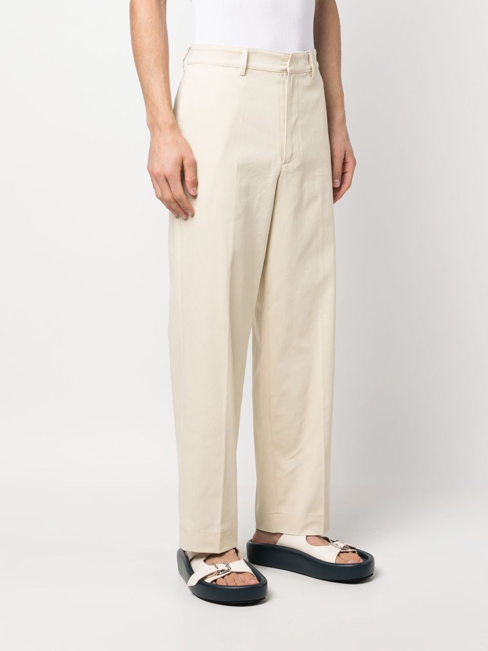 Department5 Wide leg trousers – Cotton 97%, Elastane 3% - view 5
