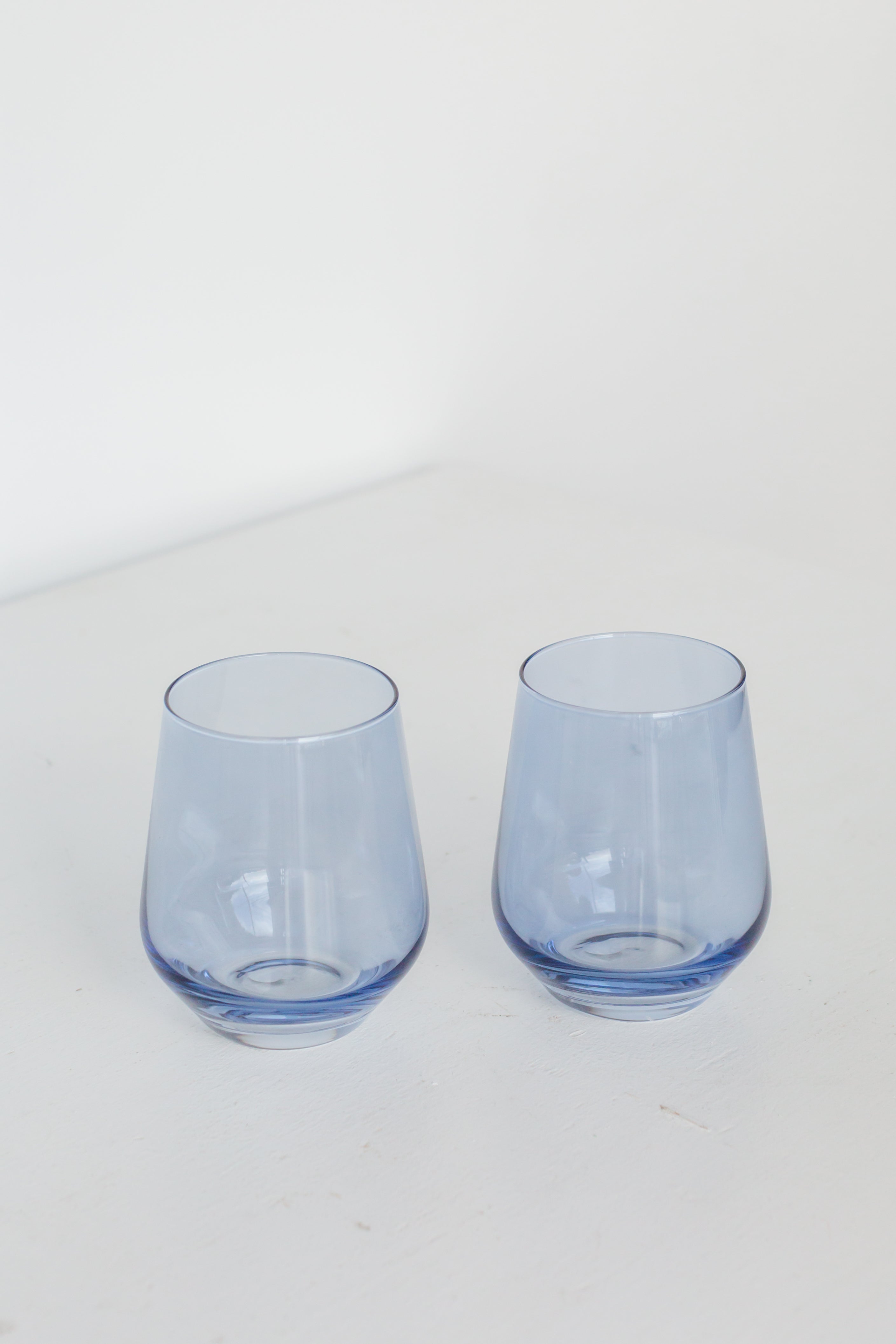Estelle Colored Glass Estelle Colored Wine Stemless - Set of 6 {Cobalt Blue} - view 2