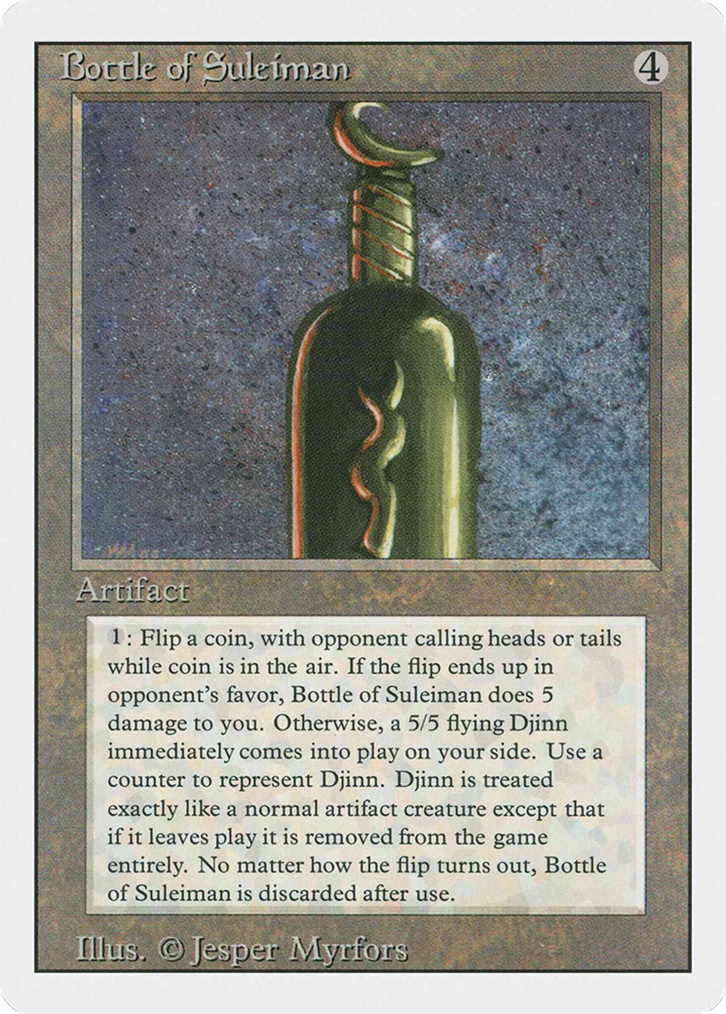 Magic Bottle of Suleiman [237] [Revised Edition] [Non-Foil]