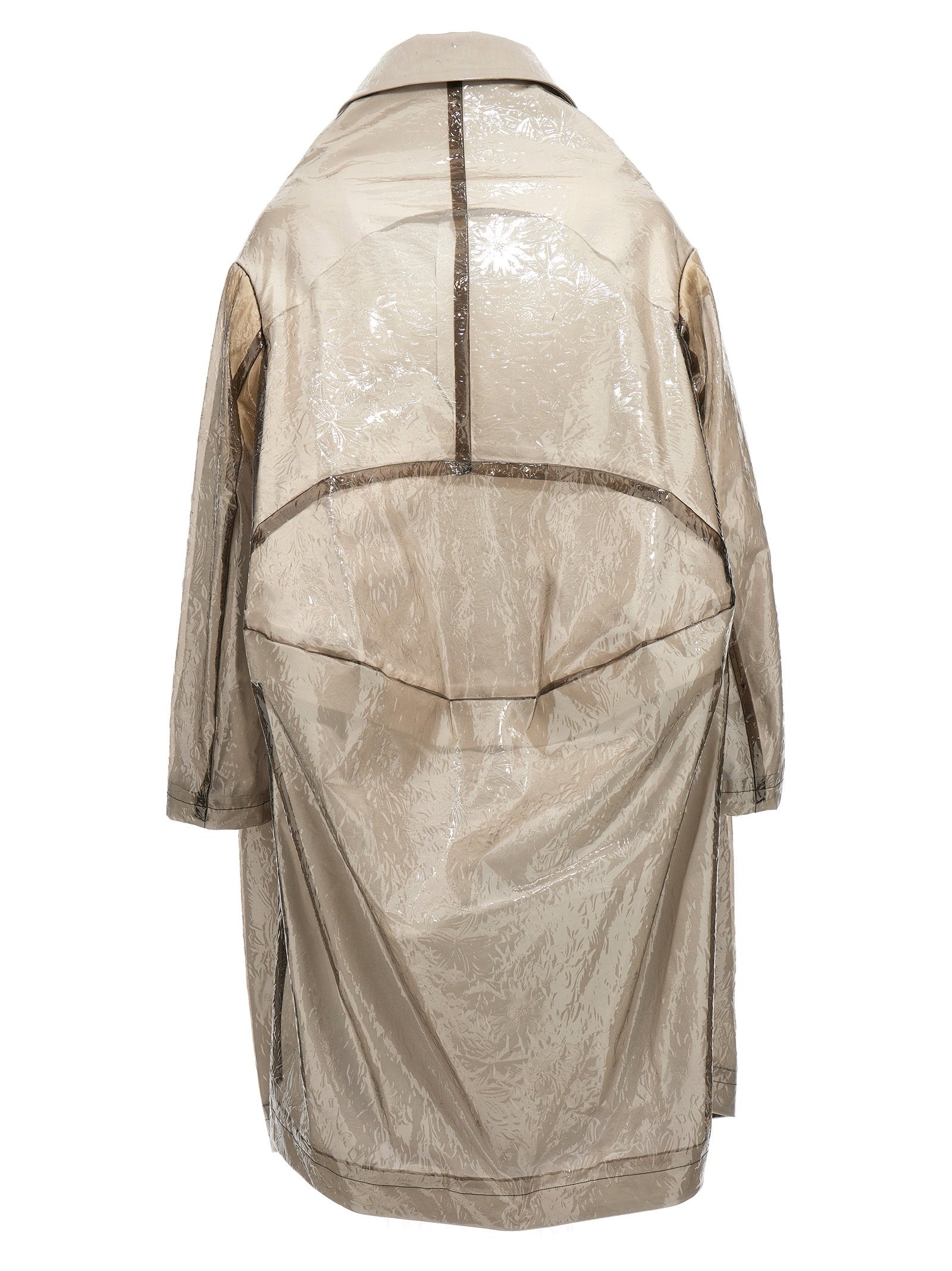 Comme Des Garcons Oversize Texture Trench Coat - view 2