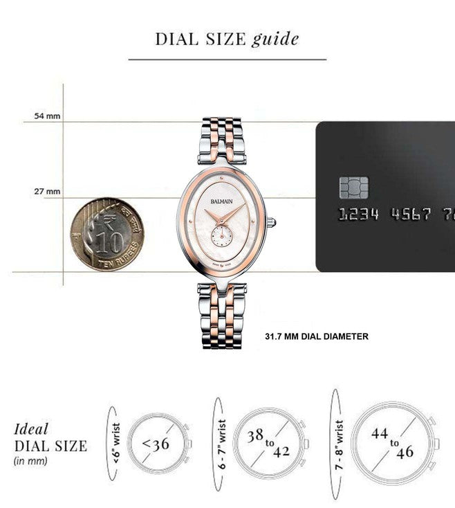 Balmain Haute Elegance Oval Mother Of Pearl Dial Women 32mm - view 2