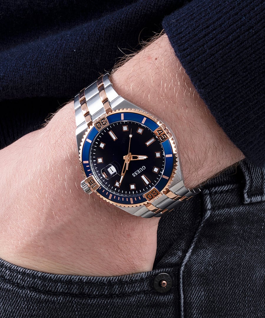 Guess Premier Blue Dial Men 45mm - view 2