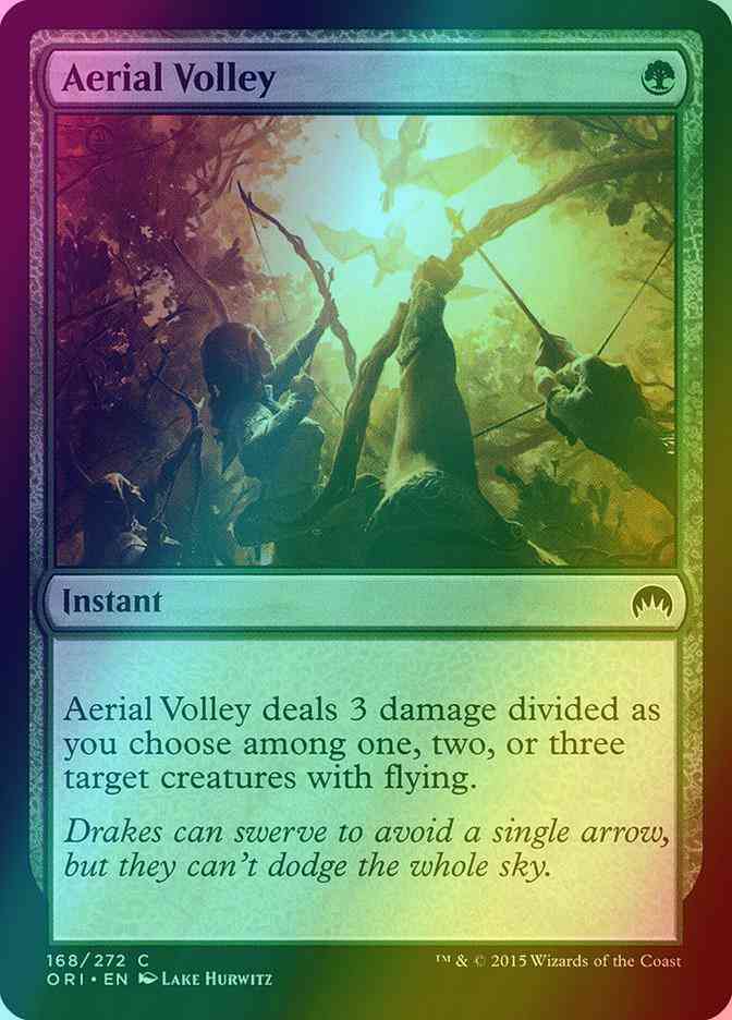 Volley 168 magic – Aerial Volley [168] [Magic Origins] [Foil]