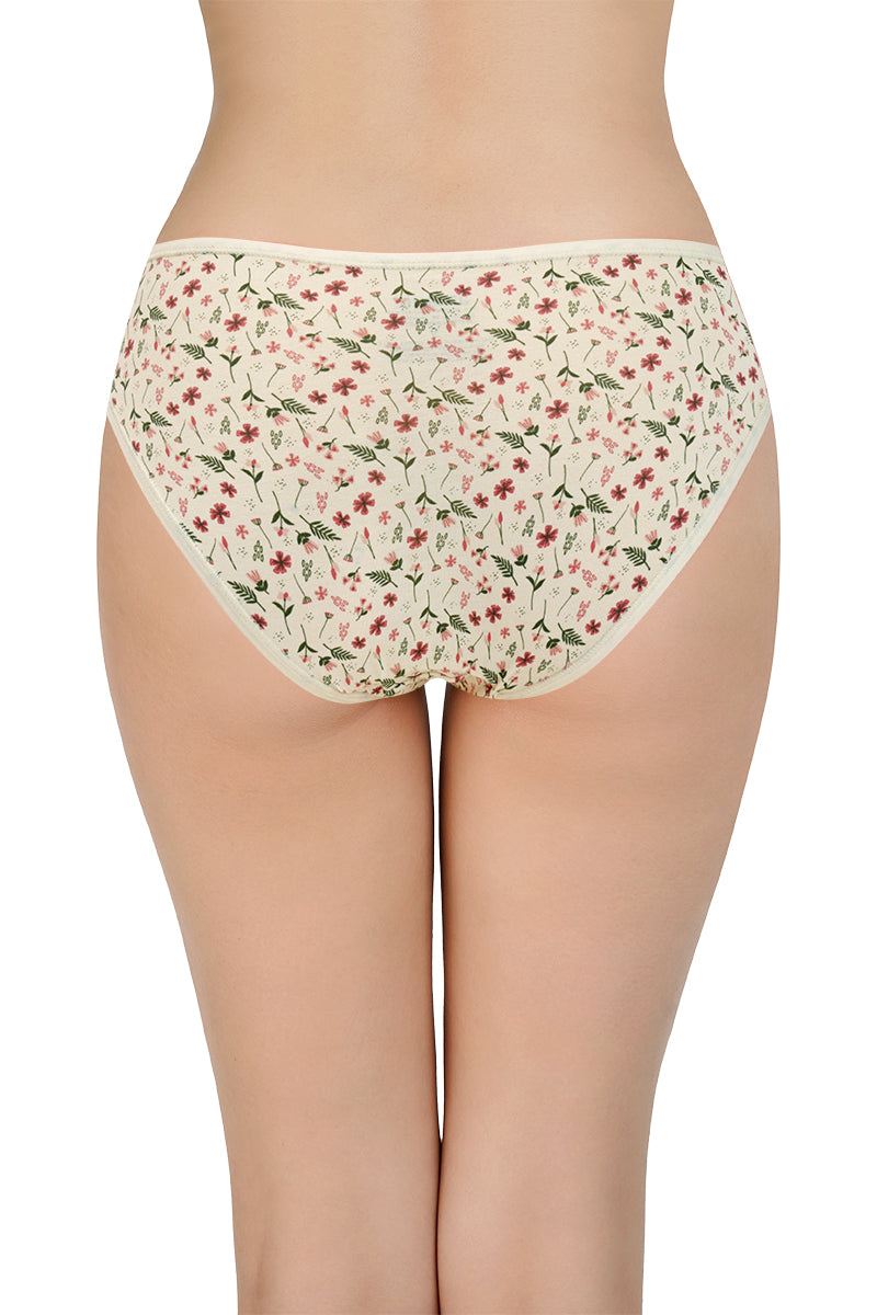 Amante Print Low Rise Bikini Panties (Pack of 3) - view 5