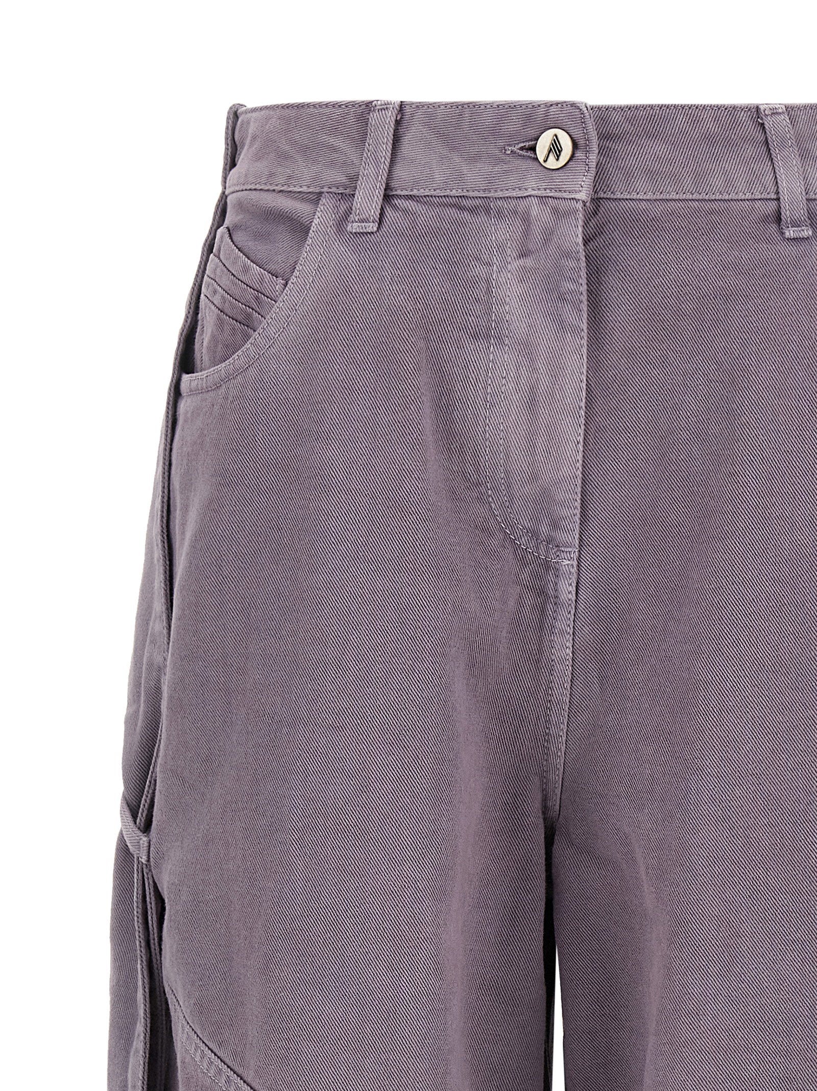 The Attico Garment-dyed Jeans – 100% cotton - view 3