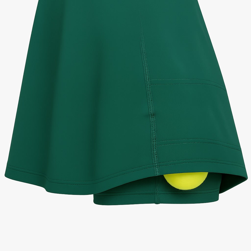 Wilson Classic Pleated Mini Skirt Club Green - view 2