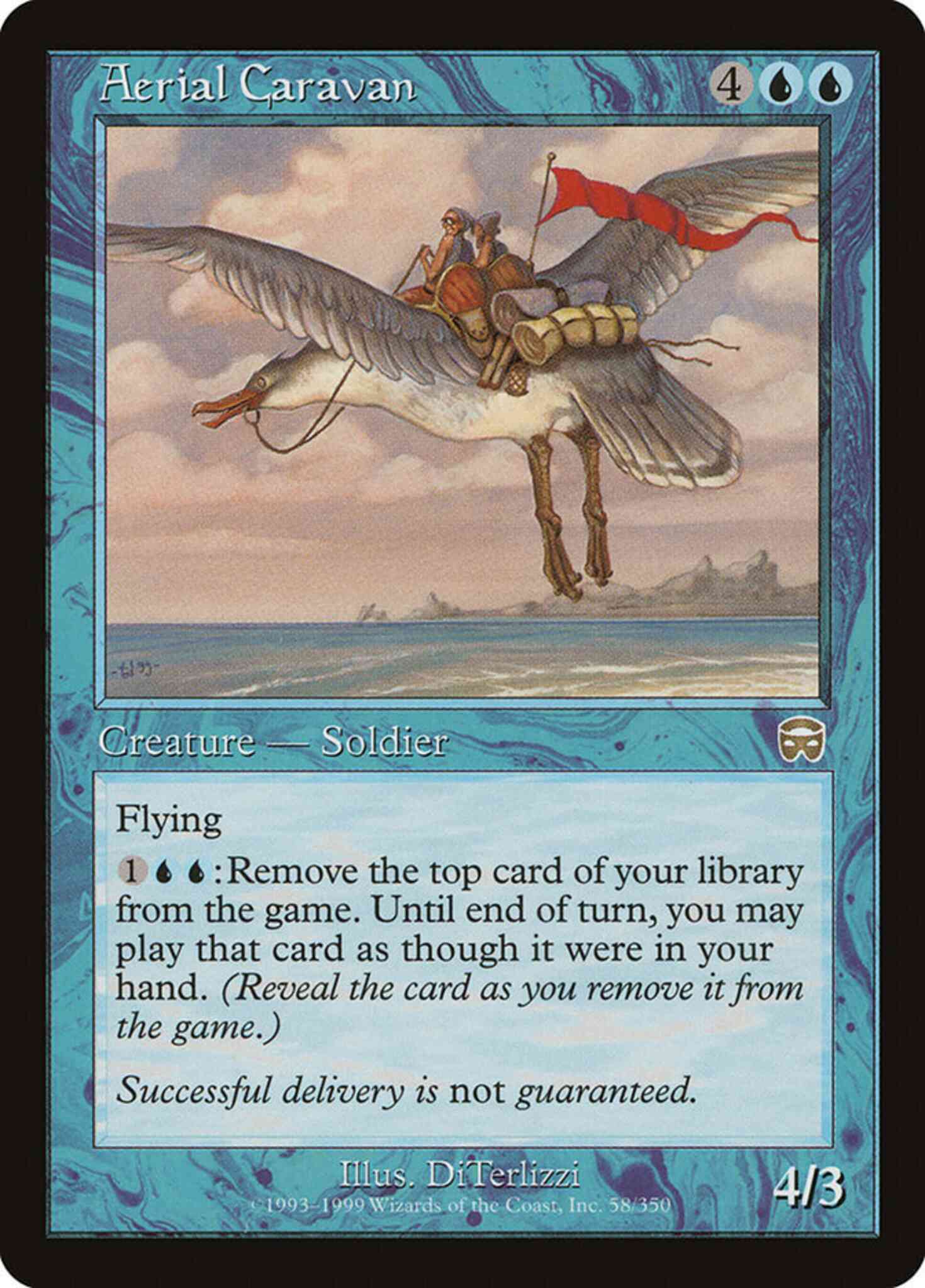 Aerial caravan 58 – Magic Aerial Caravan [58] [Mercadian Masques] [Non-Foil]