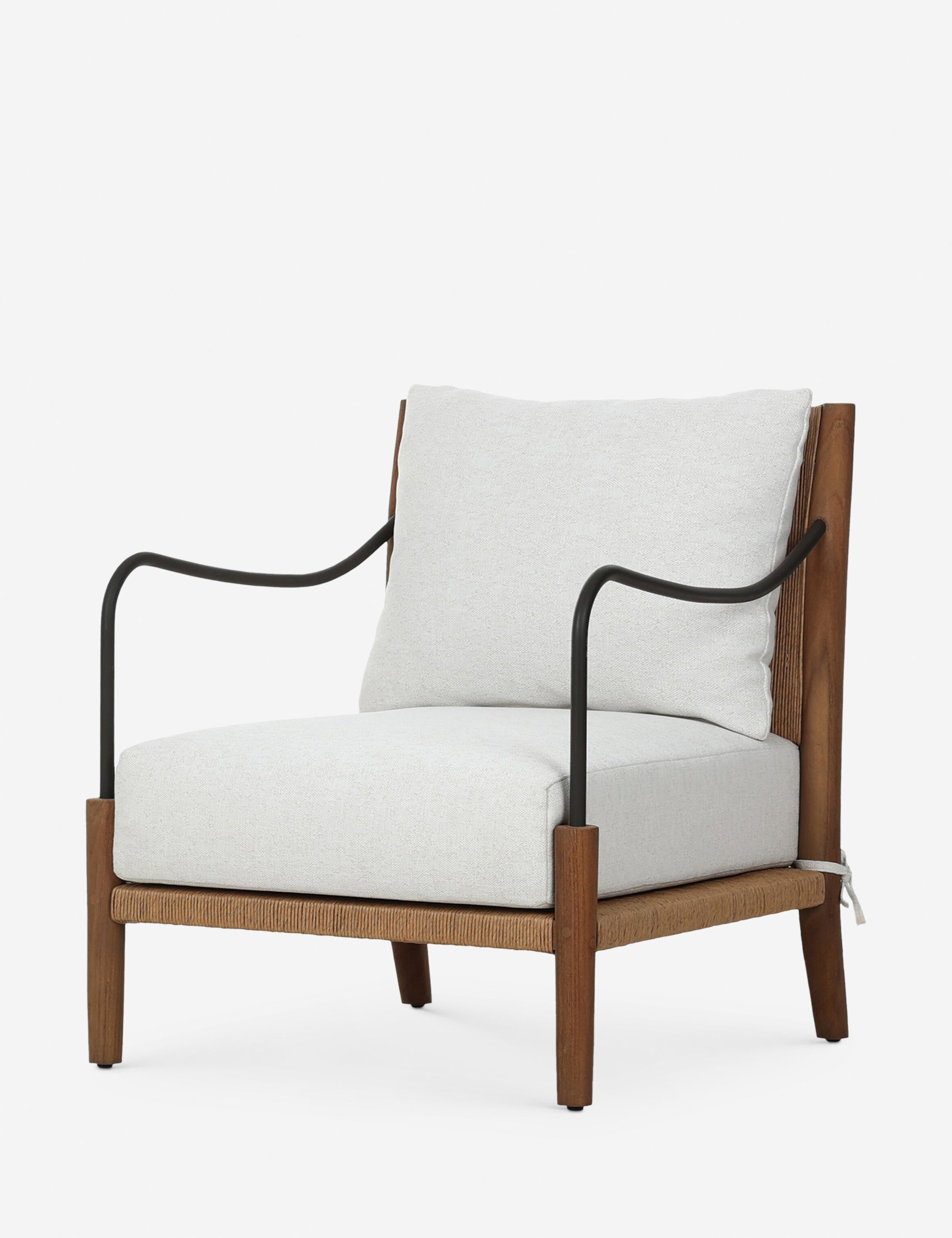 Lulu and Georgia Andover Outdoor Accent Chair by Amber Lewis x Four Hands - view 2
