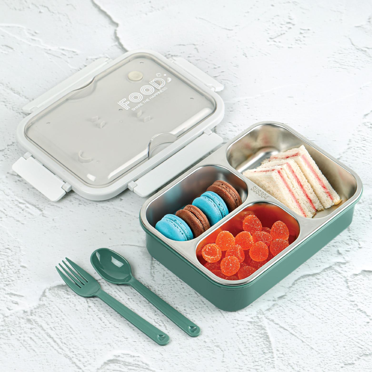 Cello Meal Buddy Insulated Lunch Box with Flatware - view 2