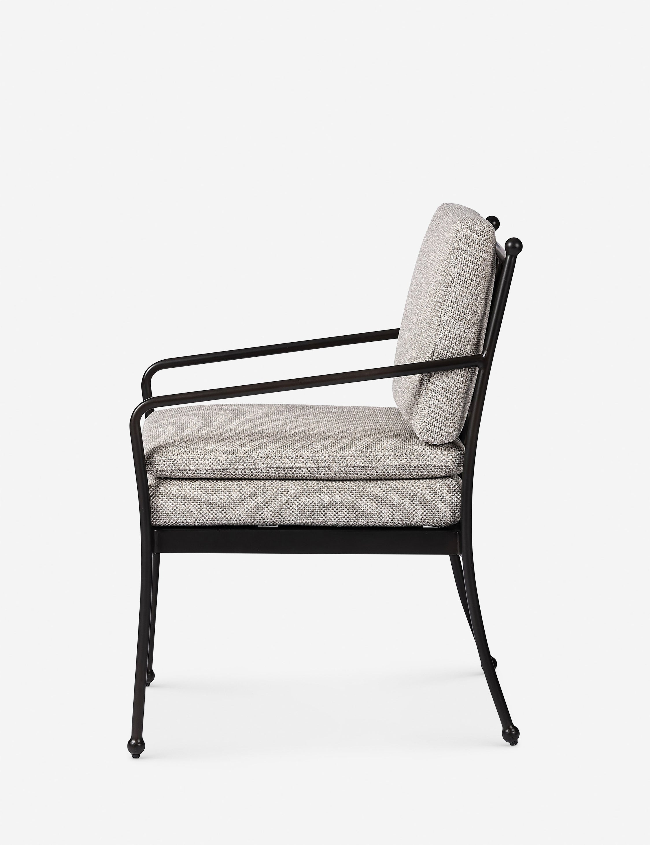 Lulu and Georgia Gracen Outdoor Dining Arm Chair - view 5