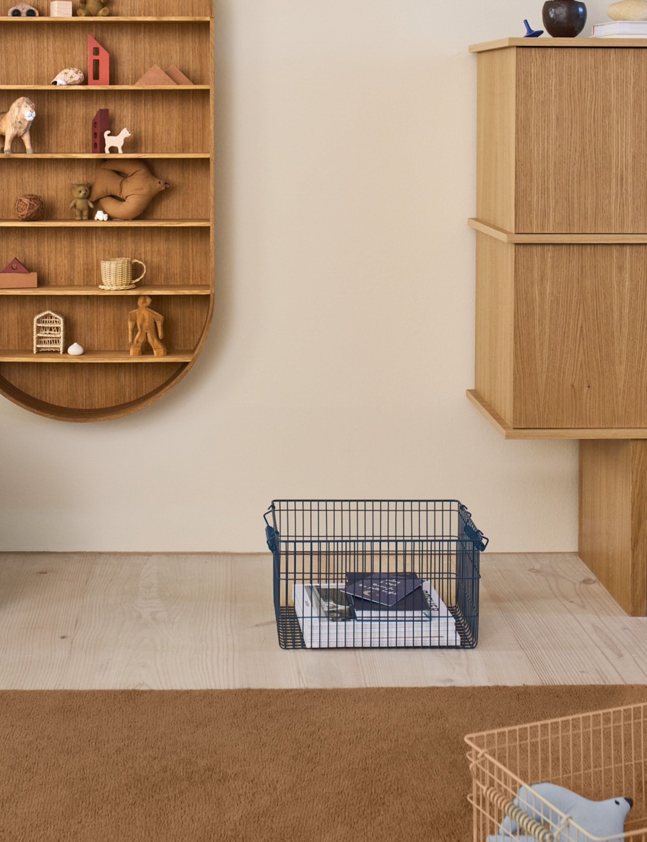 Lulu and Georgia Cala Stackable Baskets (Set of 2) by Ferm Living - view 10