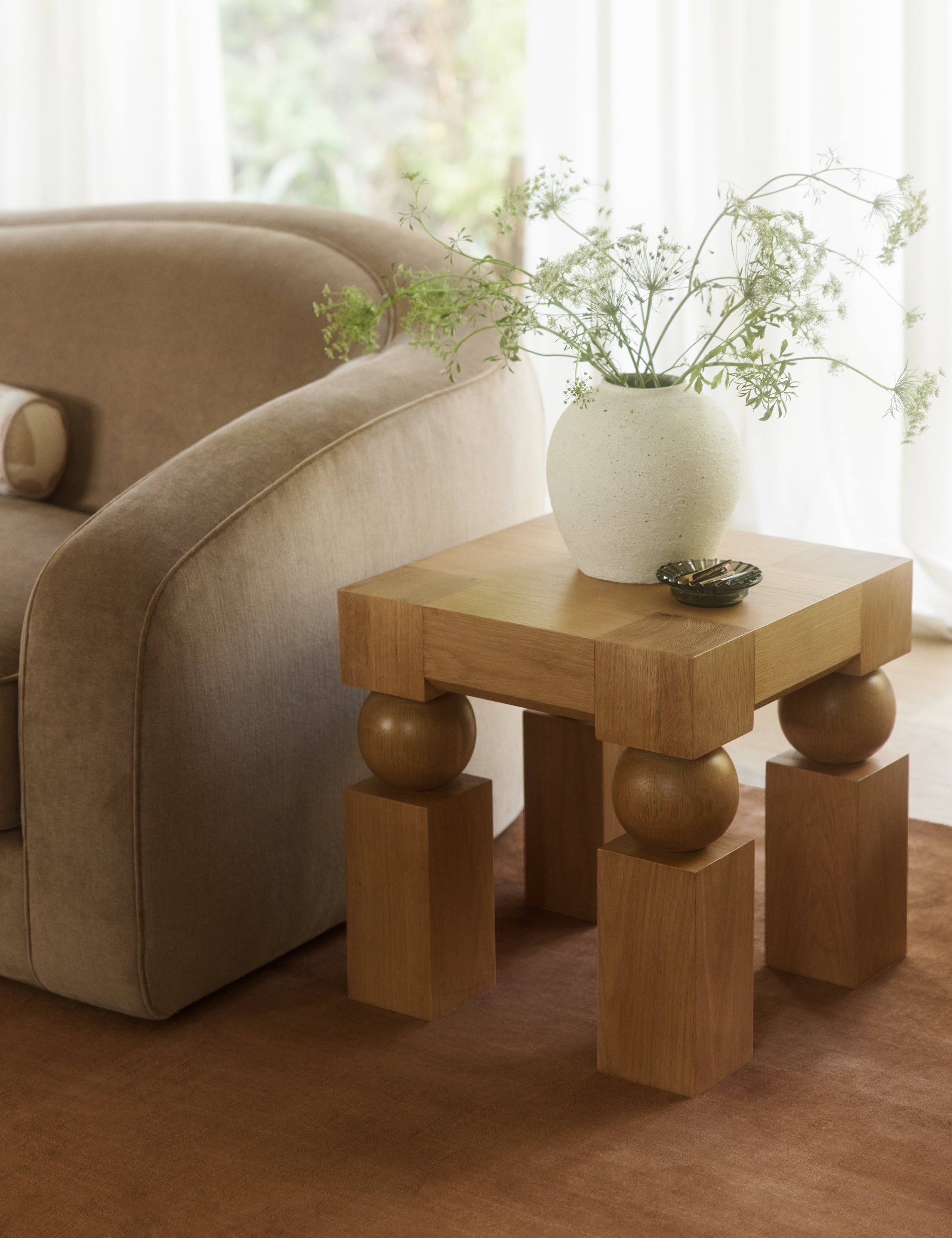 Lulu and Georgia Kent Side Table – Natural Oak - view 2