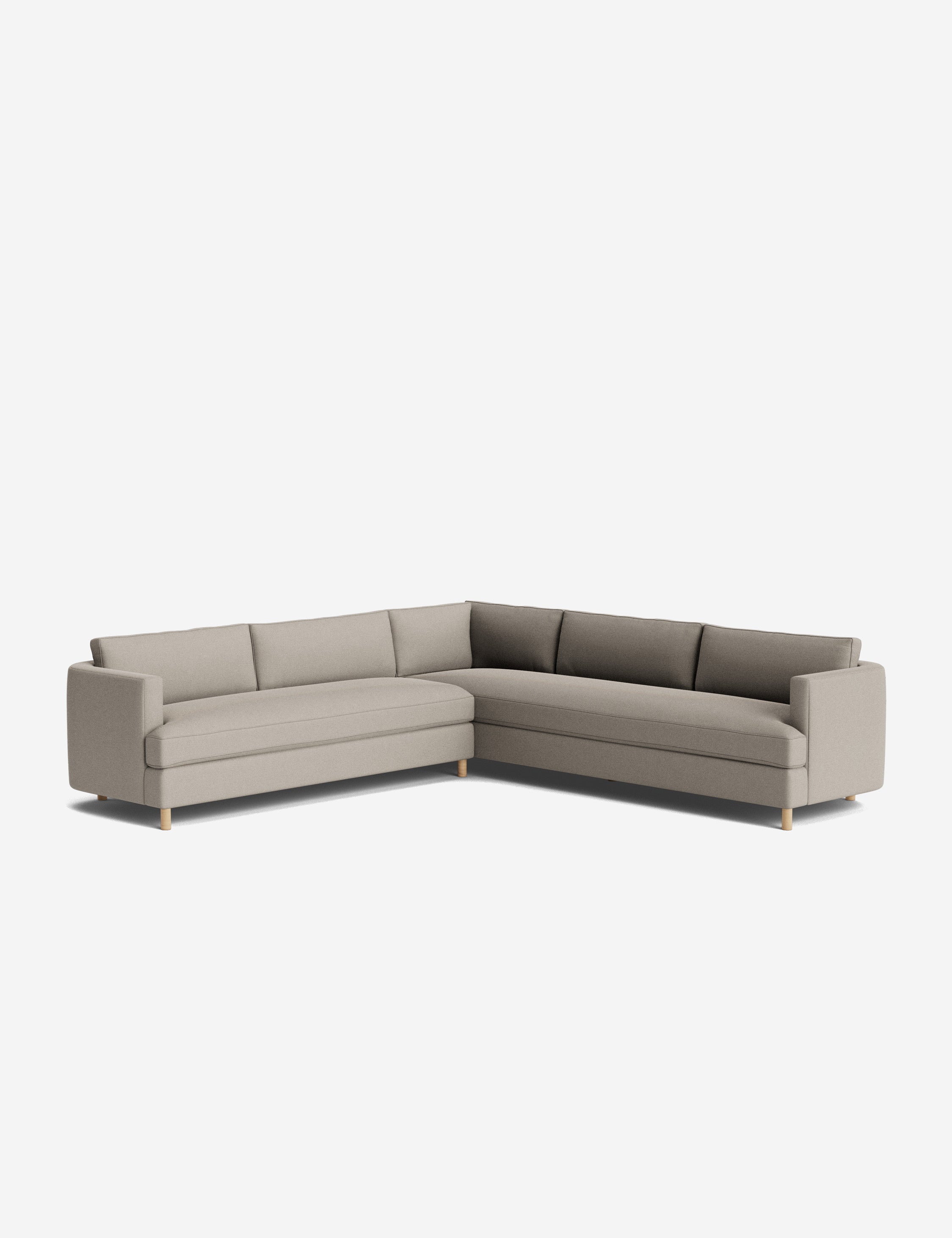 Lulu and Georgia Belmont Corner Sectional Sofa by Ginny Macdonald - view 64