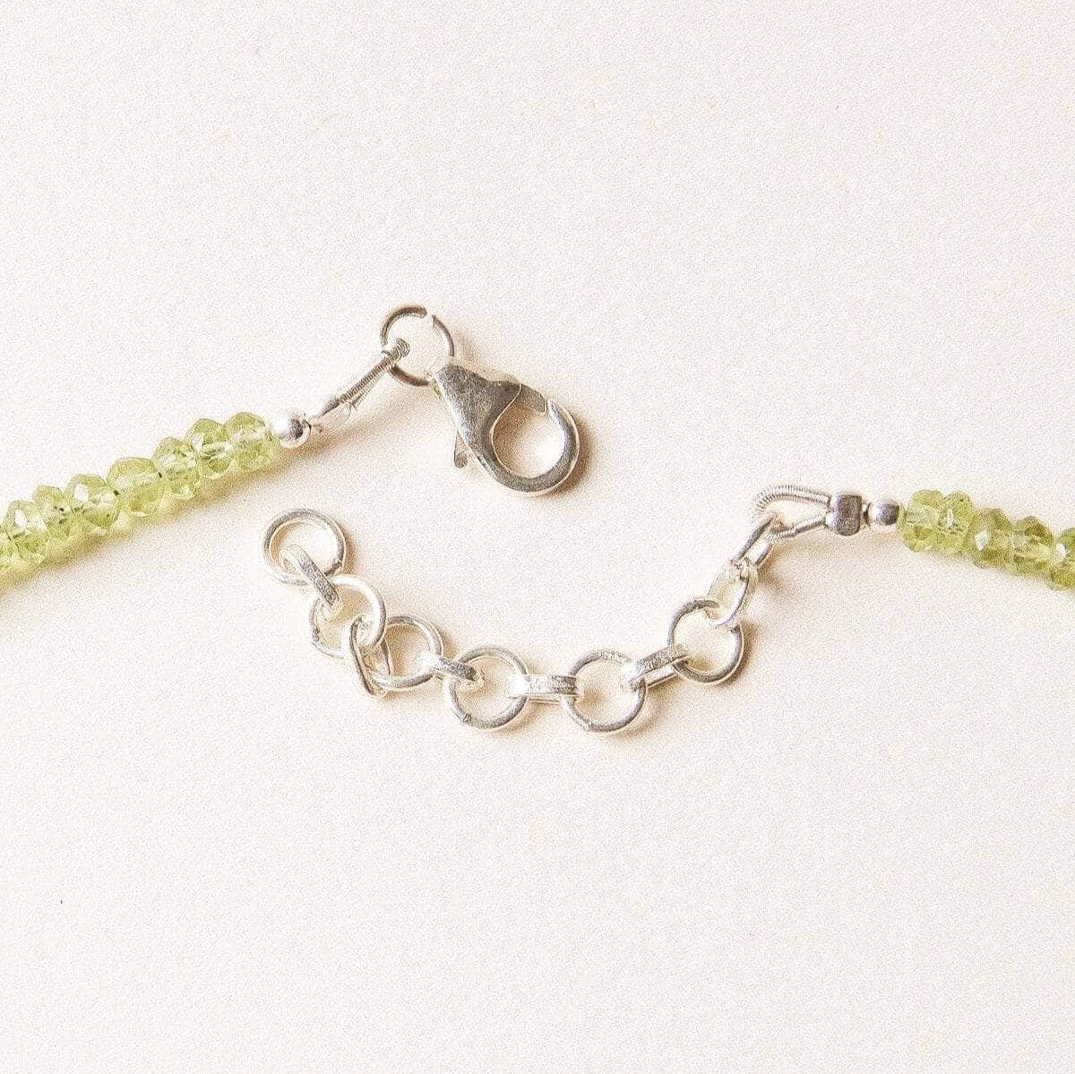 Tiny Rituals Peridot Bead Necklace - view 4