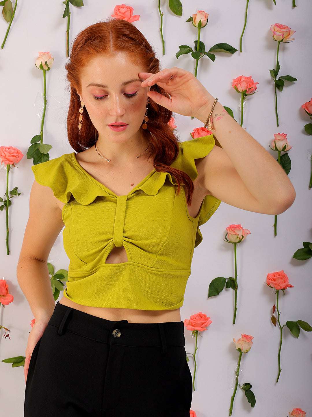 Freehand by The Indian Garage Co Women Solid Top