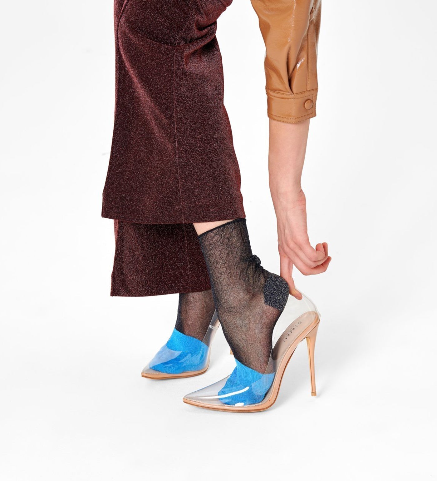 Happy Socks Franca Design Calf Length Socks for Women - view 2