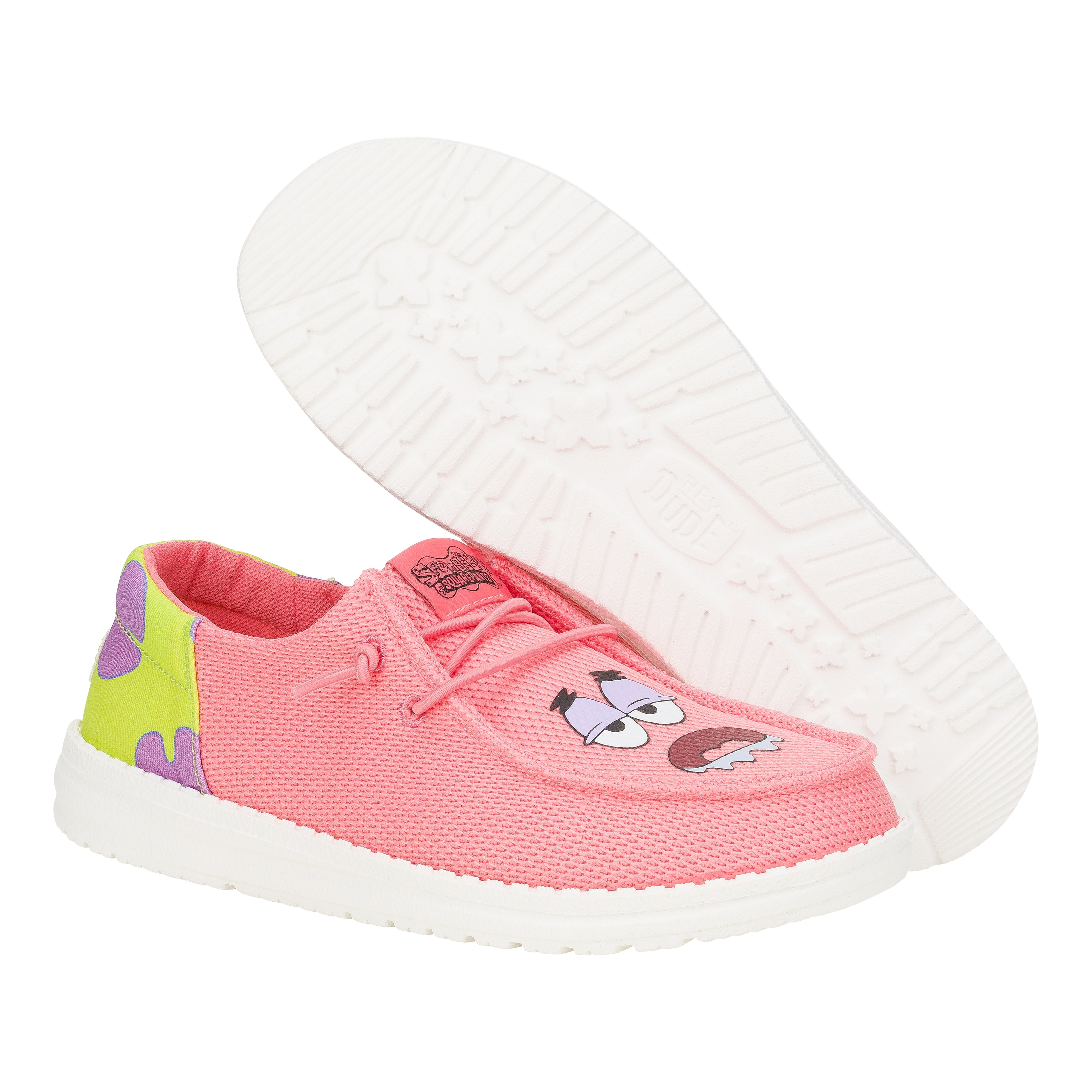 HEYDUDE shoes Wendy Funk SpongeBob Patrick - Pink/Green - view 4