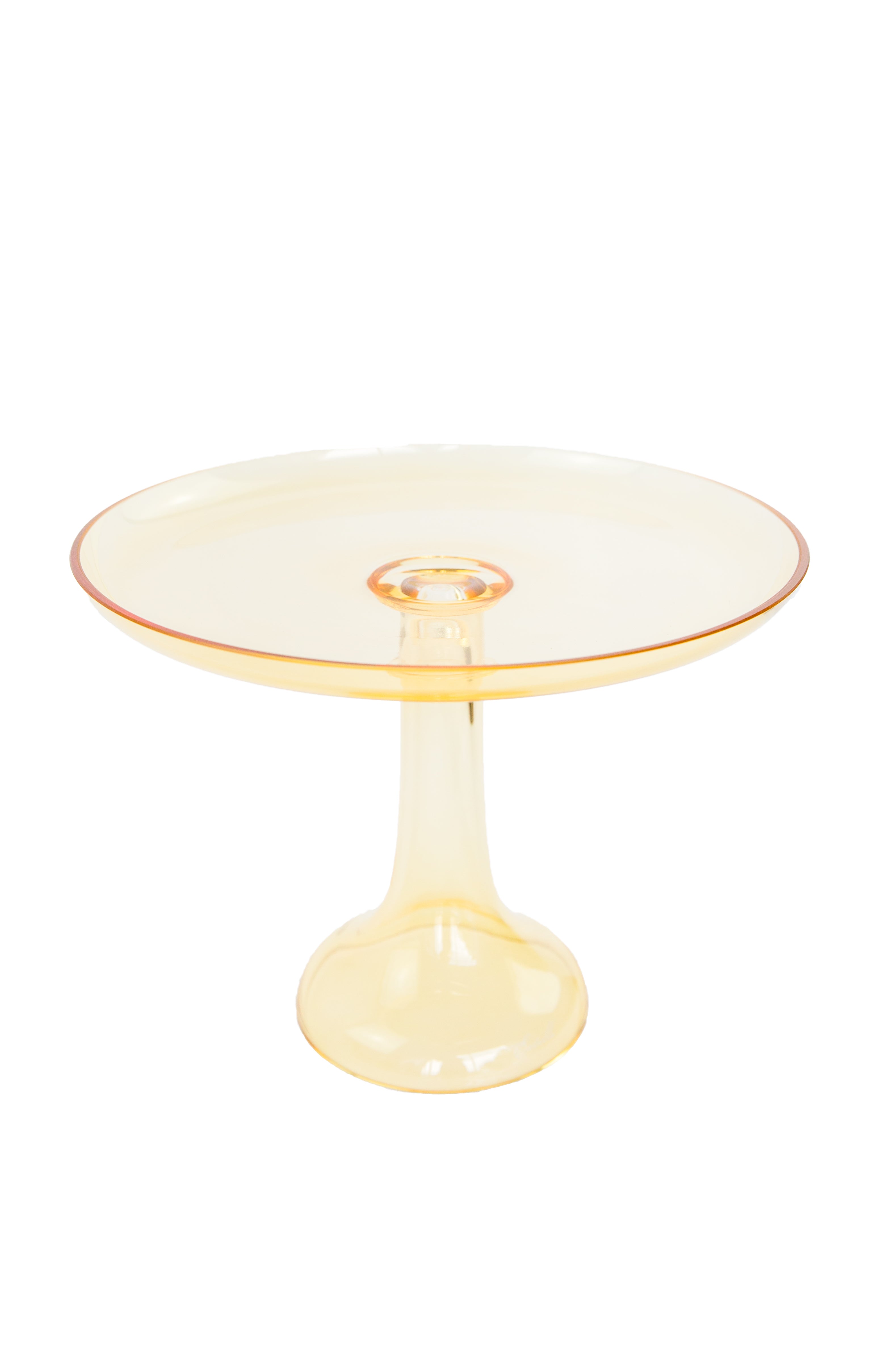 Estelle Colored Glass Estelle Cake Stand {Yellow} - view 4