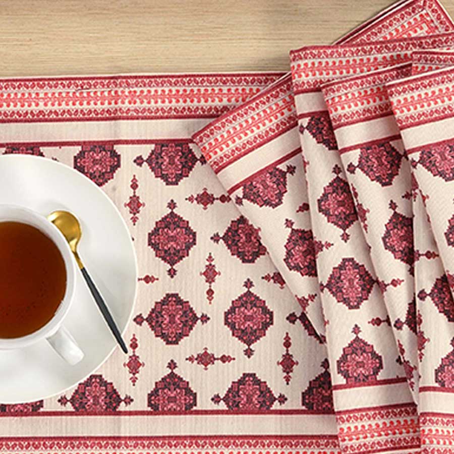 Swayam India Set of 4 mts With 4 Napkins set