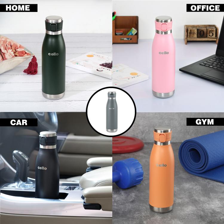 Cello Duro Jet Flask, Vacusteel Water Bottle - view 101