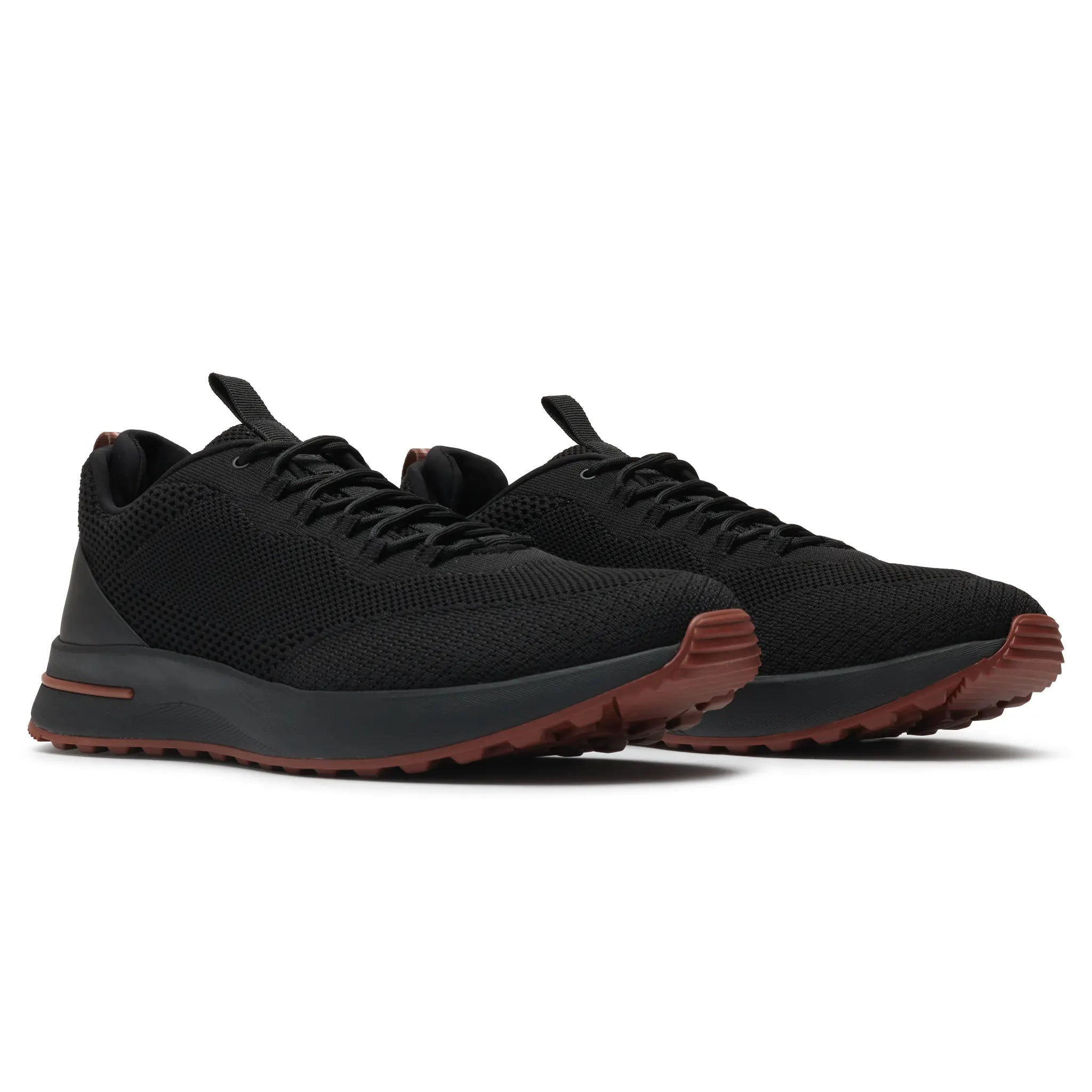 Loro Piana Week End Walk Mesh Triple Black Sneaker - view 2