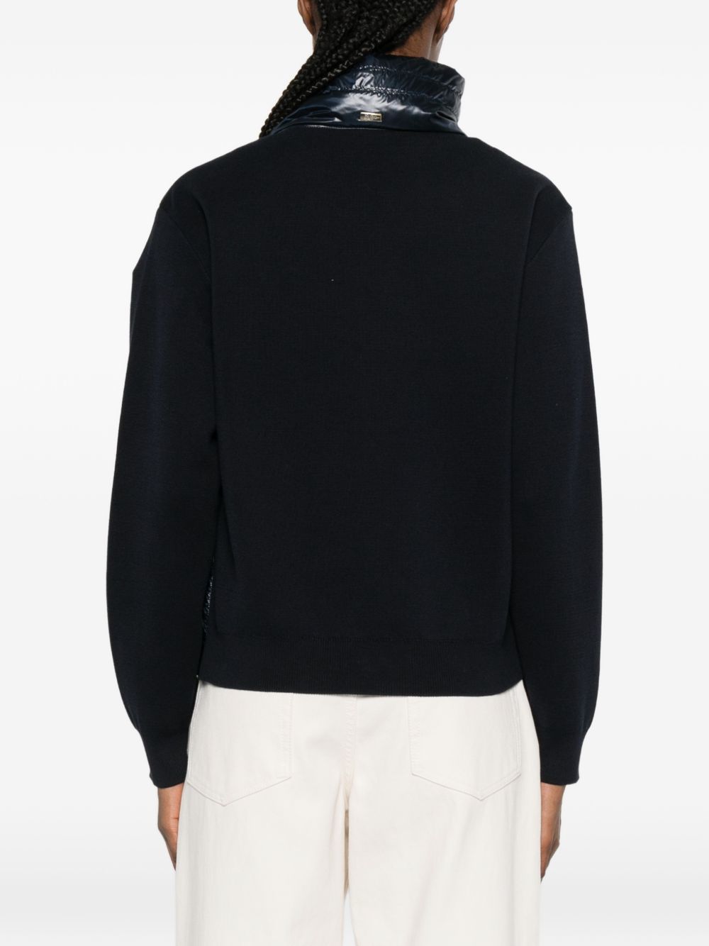 Herno Cotton and nylon down jacket - view 3