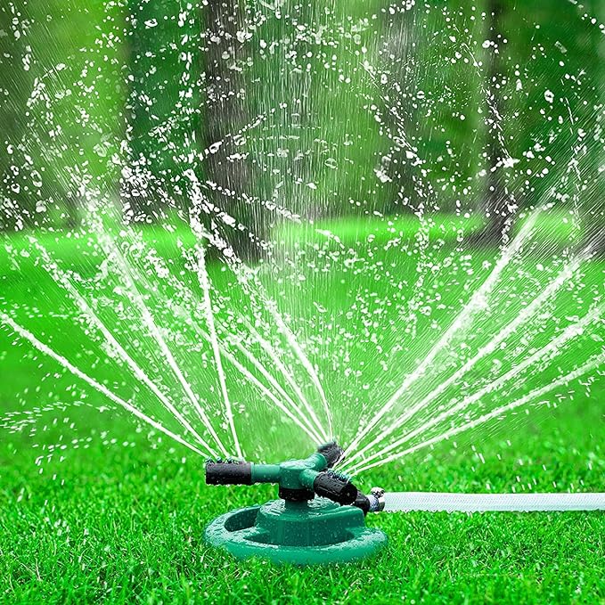 Automatic 360 rotating – Catterton Automatic 360° Rotating Garden Sprinkler